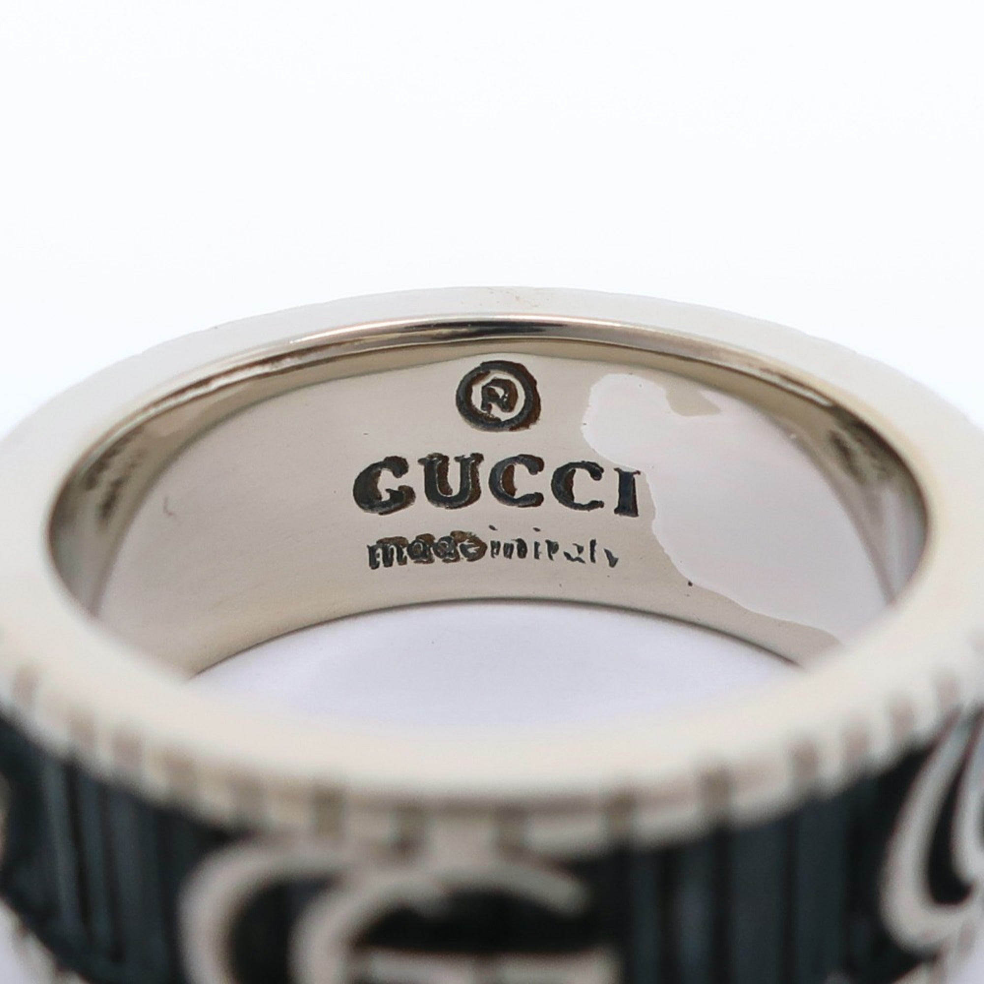 Double G Ring Sterling Silver