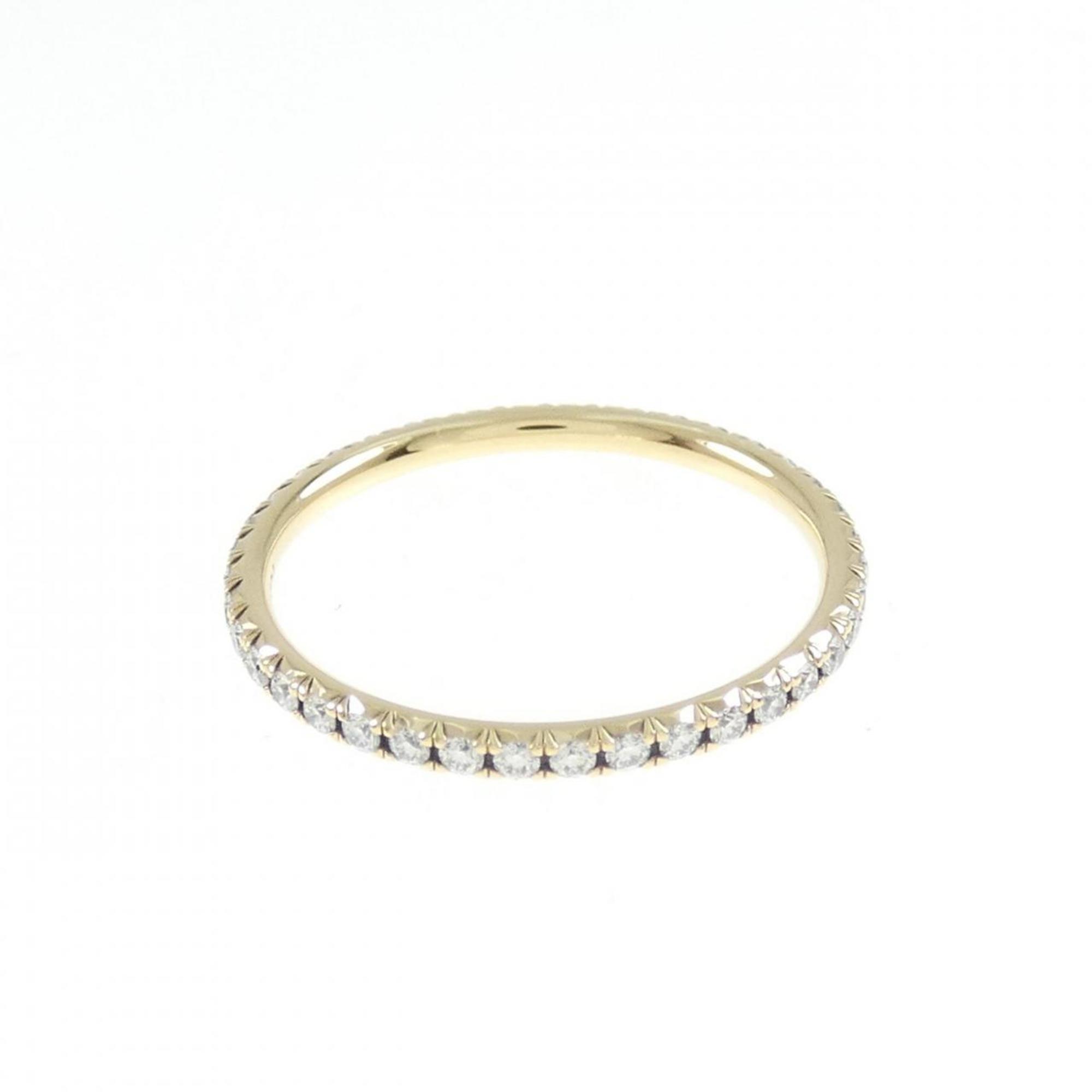 Metro Ring 18K Yellow Gold and Diamond