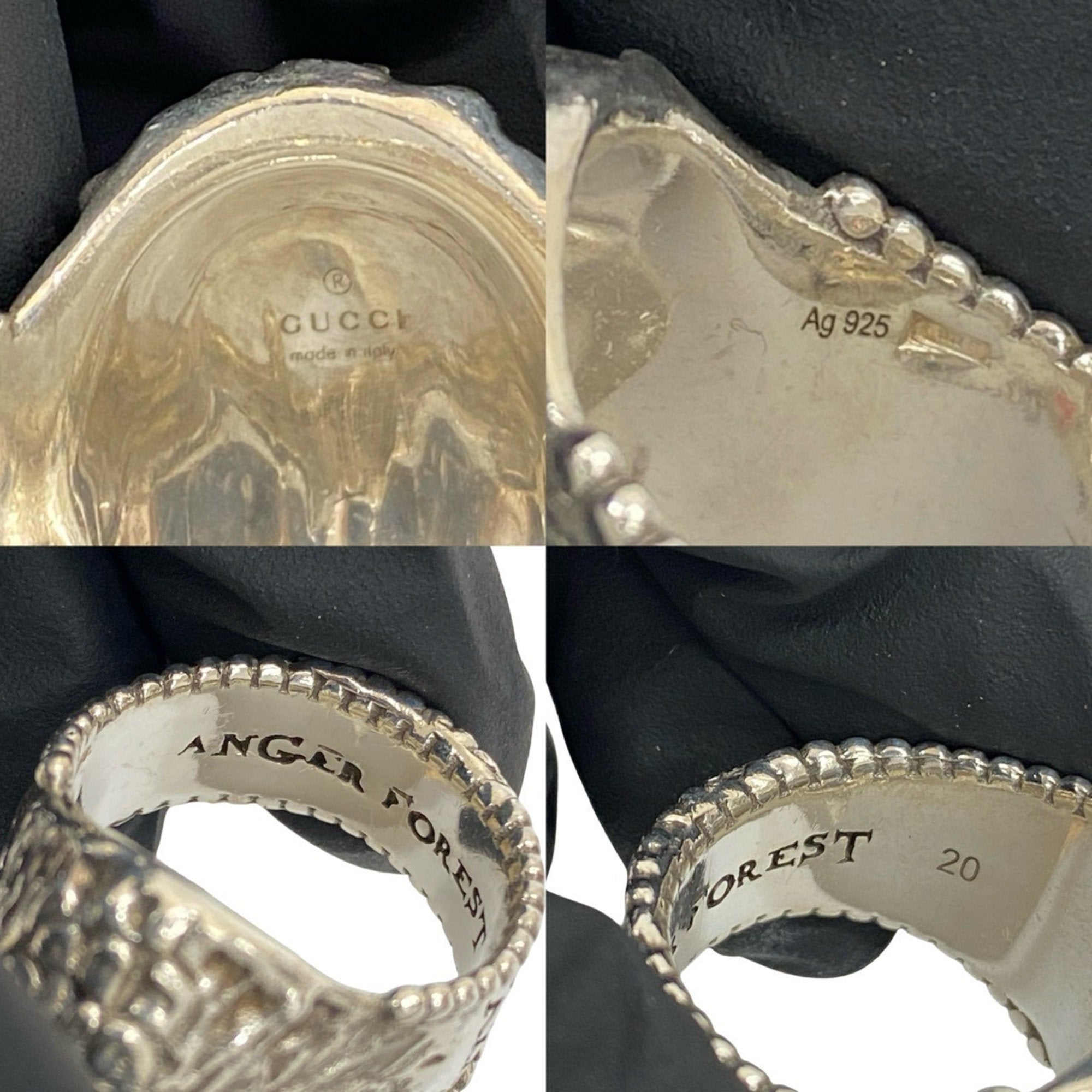 Eagle Head Band Ring Sterling Silver
