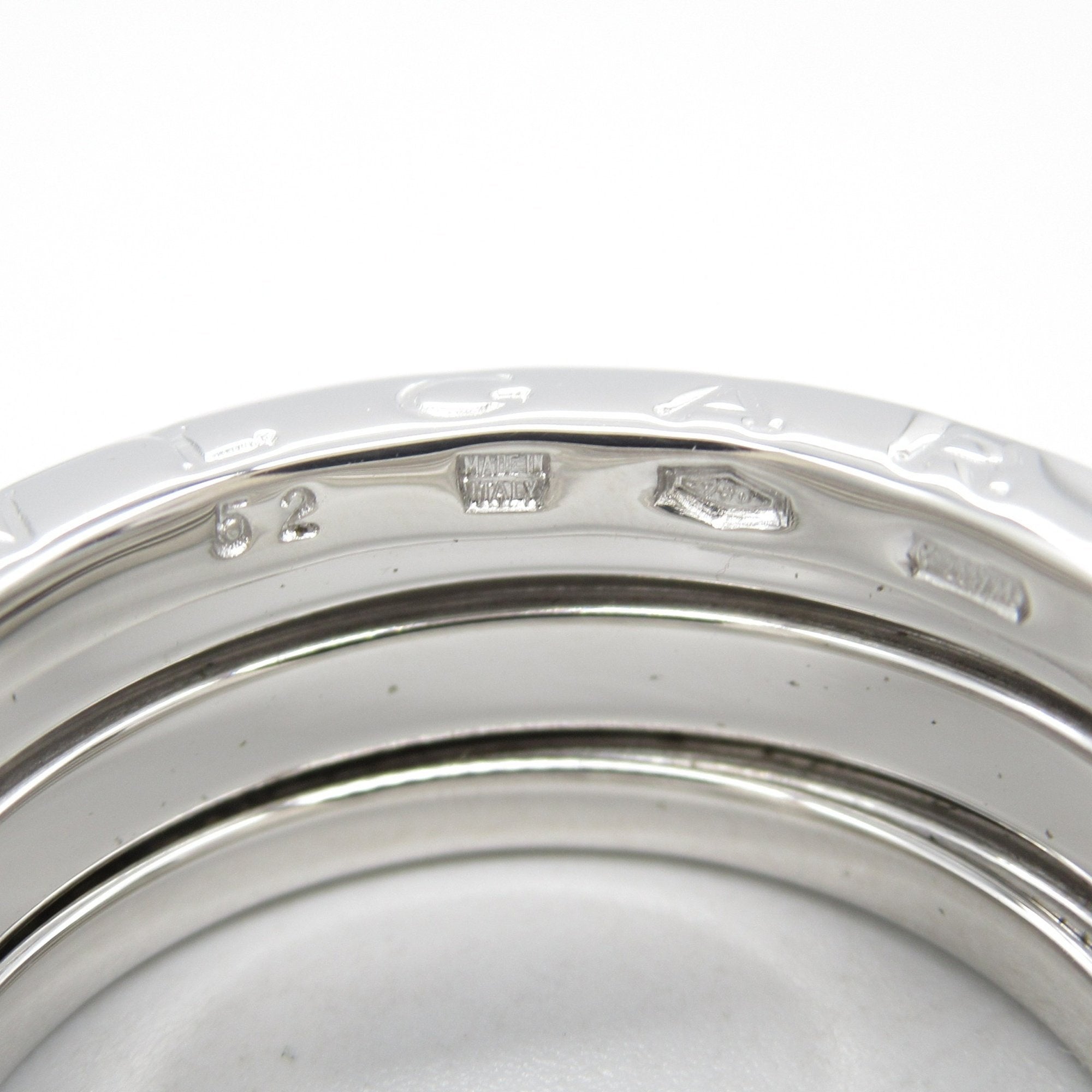 B.Zero1 Ring 18K White Gold and Sterling Silver