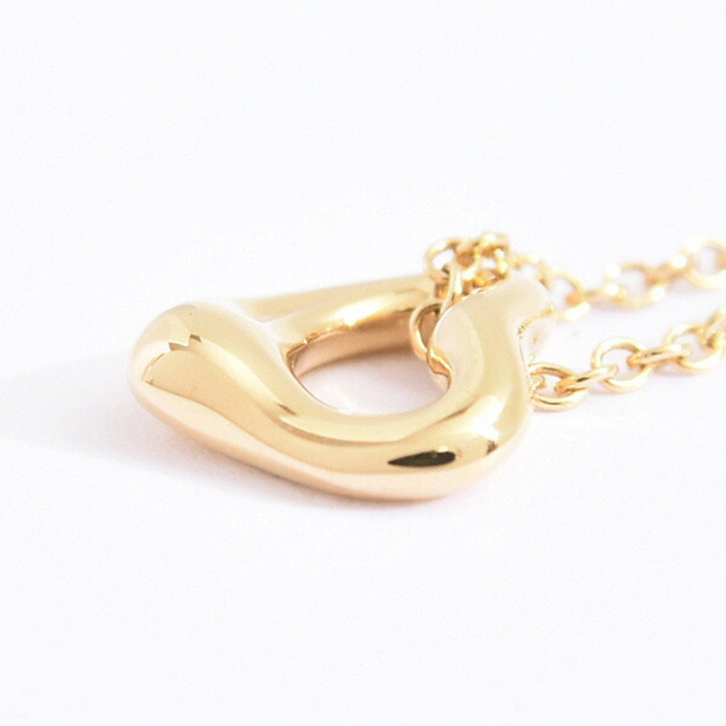 Elsa Peretti Pendant Necklace 18K Yellow Gold 6.3mm
