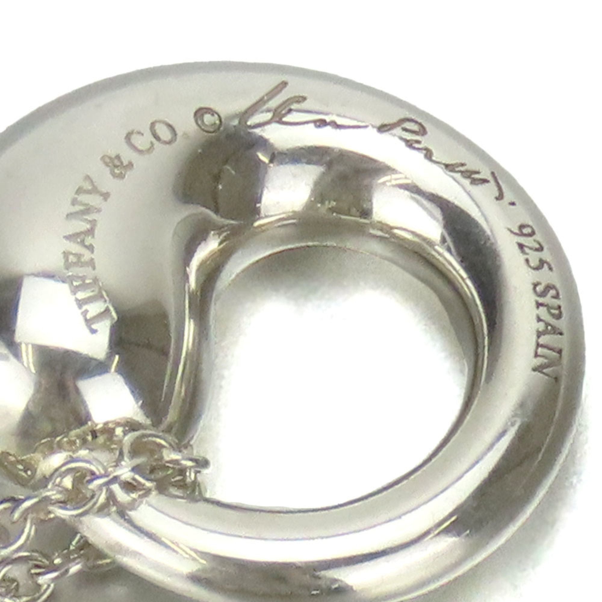 Elsa Peretti Pendant Necklace Sterling Silver 12.7mm