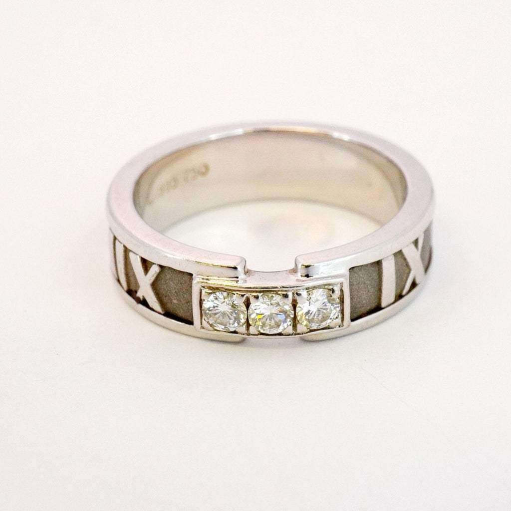 Atlas Ring 18K White Gold