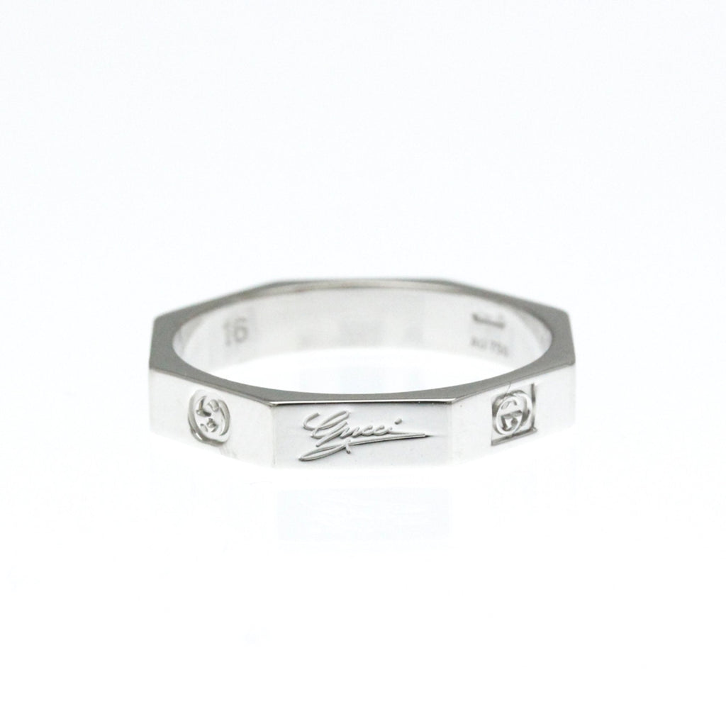 Band Ring 18K White Gold