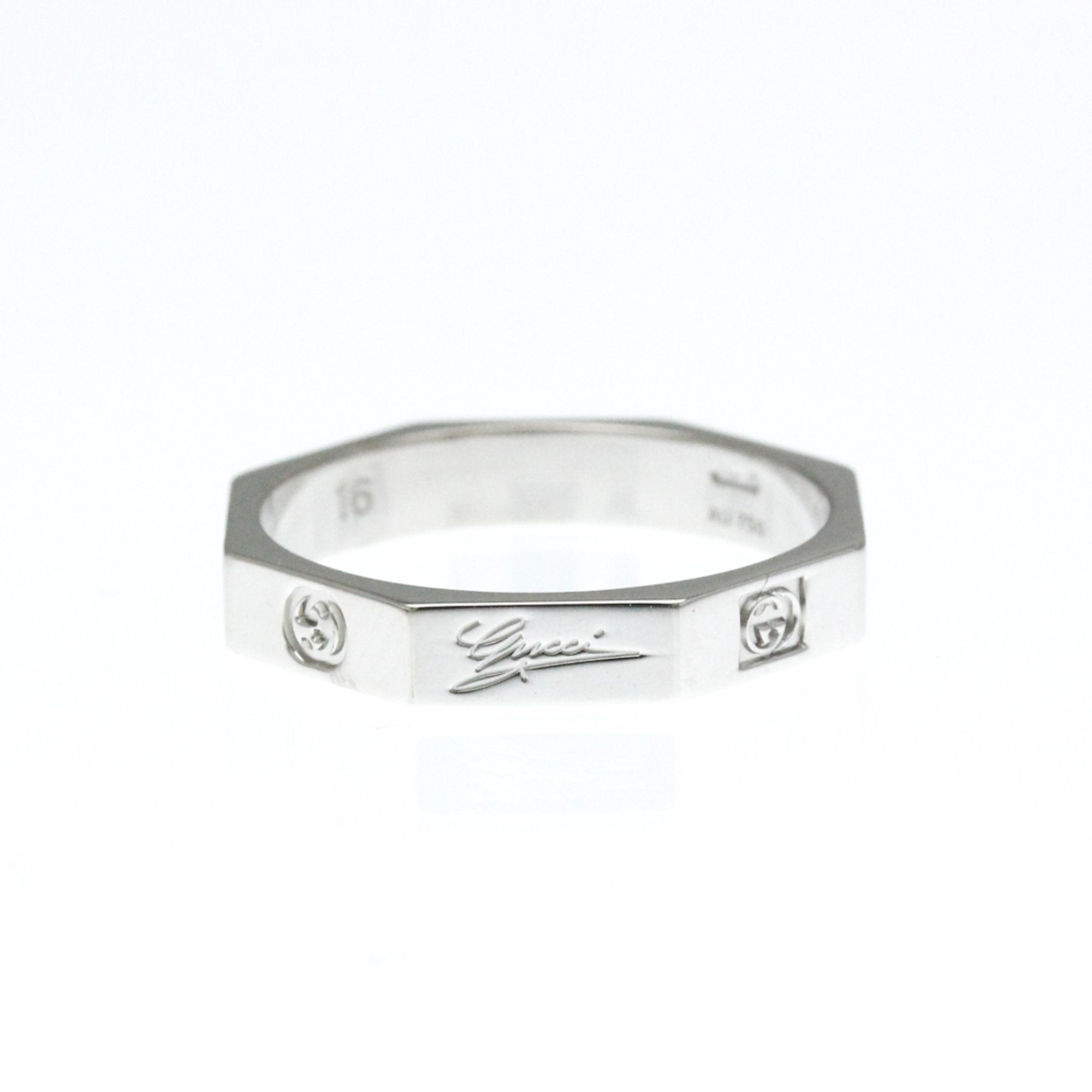 Band Ring 18K White Gold