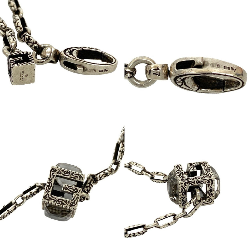 Arabesque G Cube Square Bracelet Sterling Silver