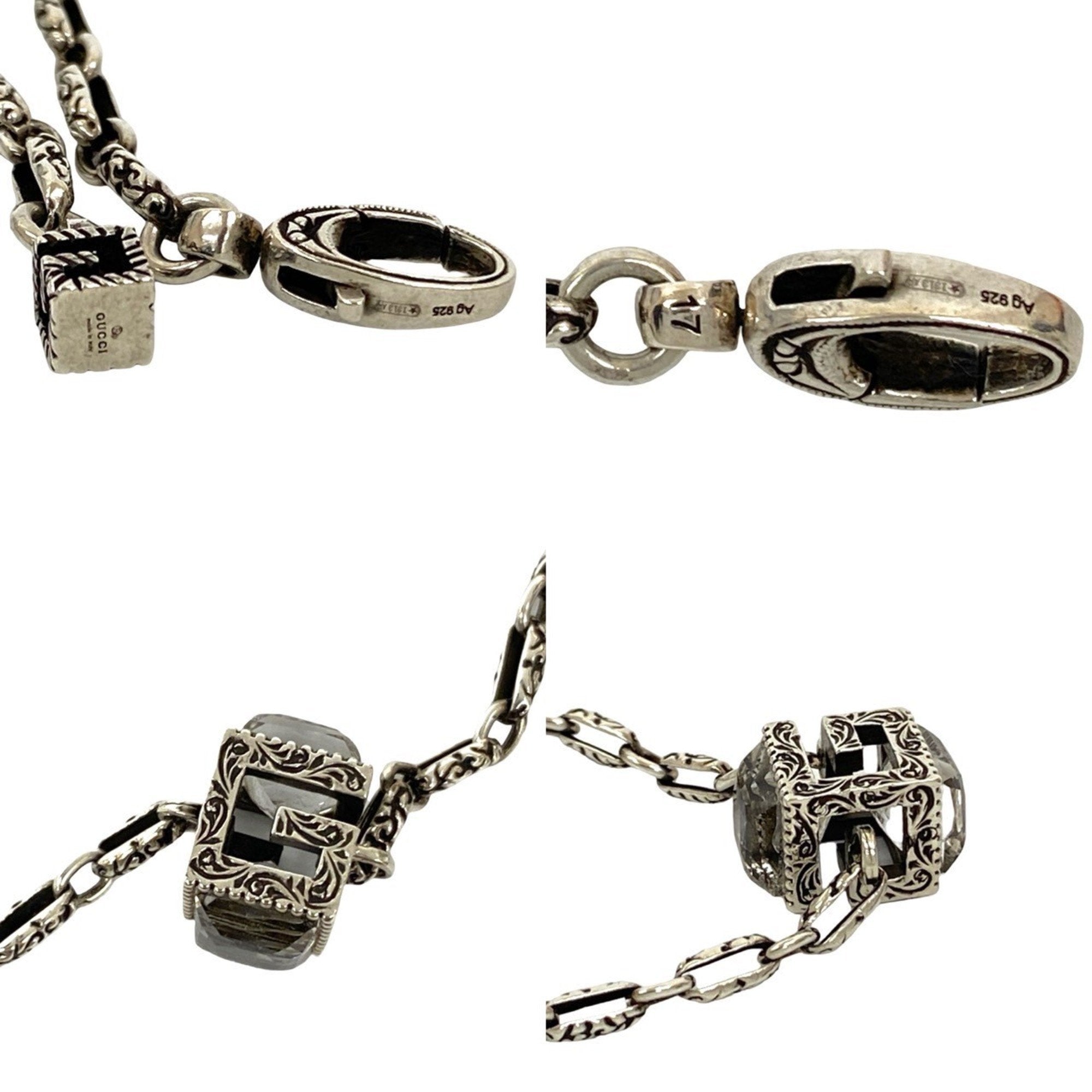 Arabesque G Cube Square Bracelet Sterling Silver