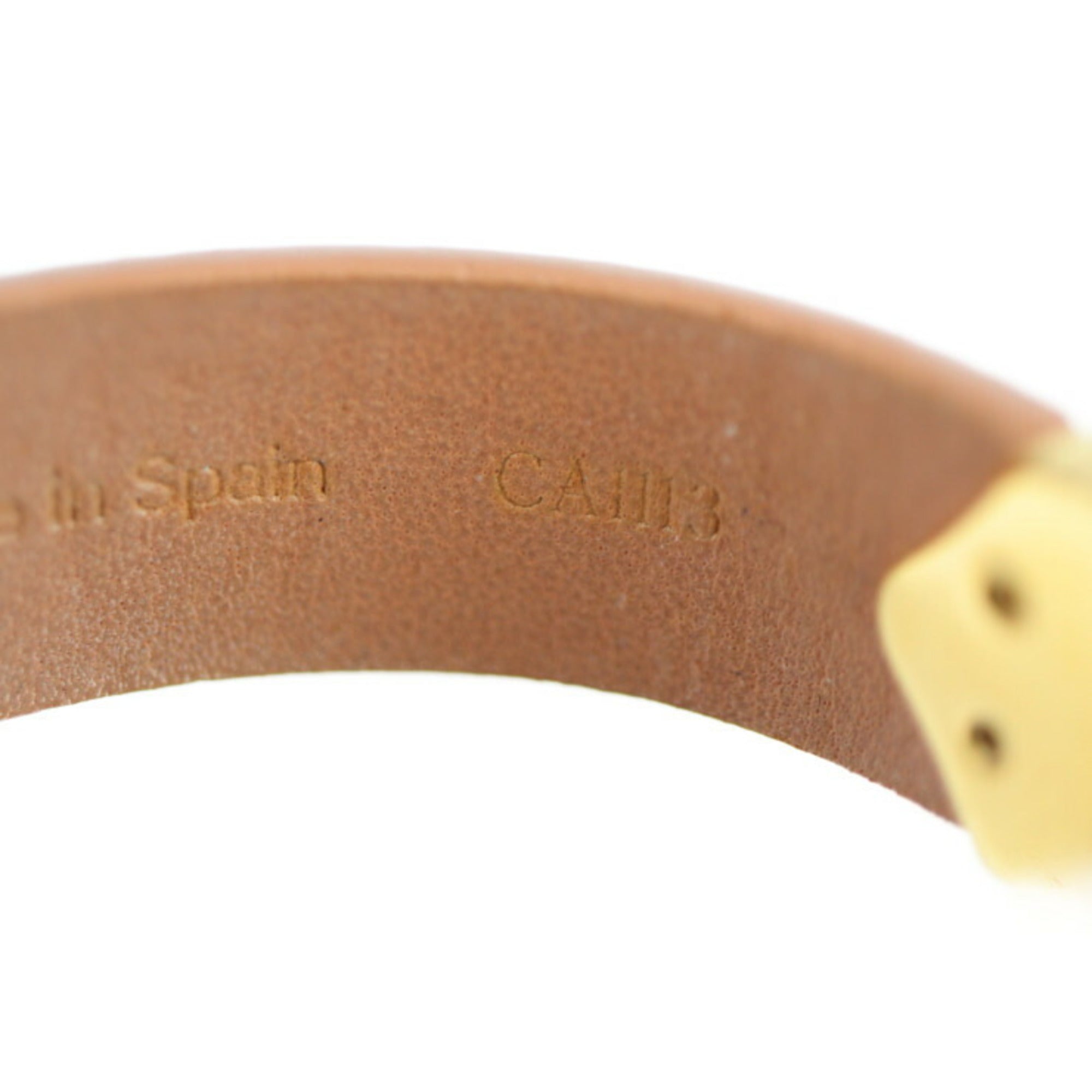 Brasserie Spirit Bracelet Patent Leather Beige