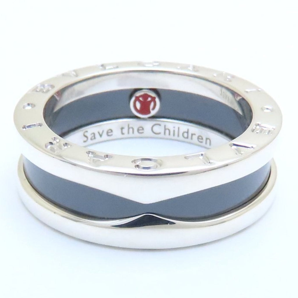 B.Zero1 One Band Ring Sterling Silver and Ceramic