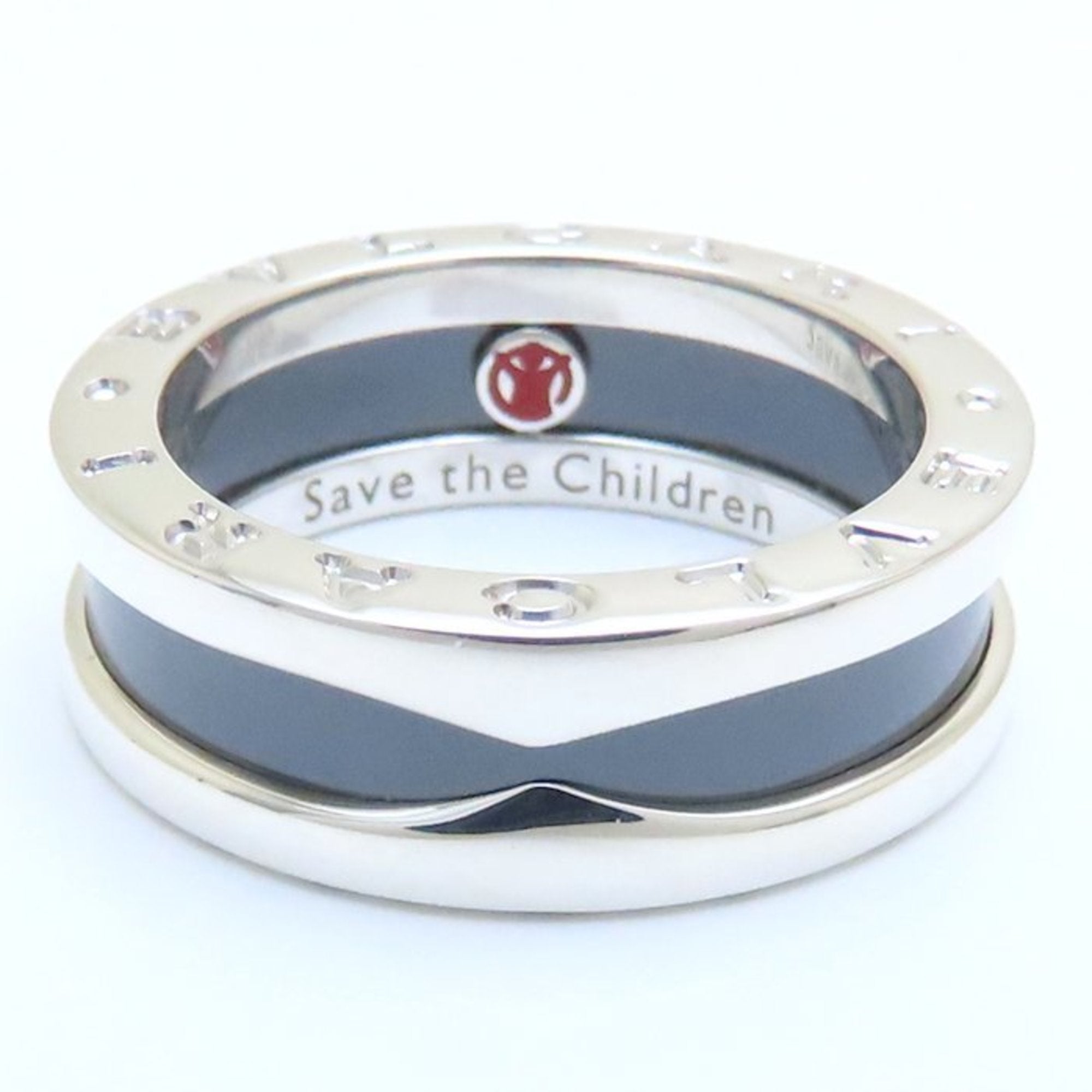 B.Zero1 One Band Ring Sterling Silver and Ceramic