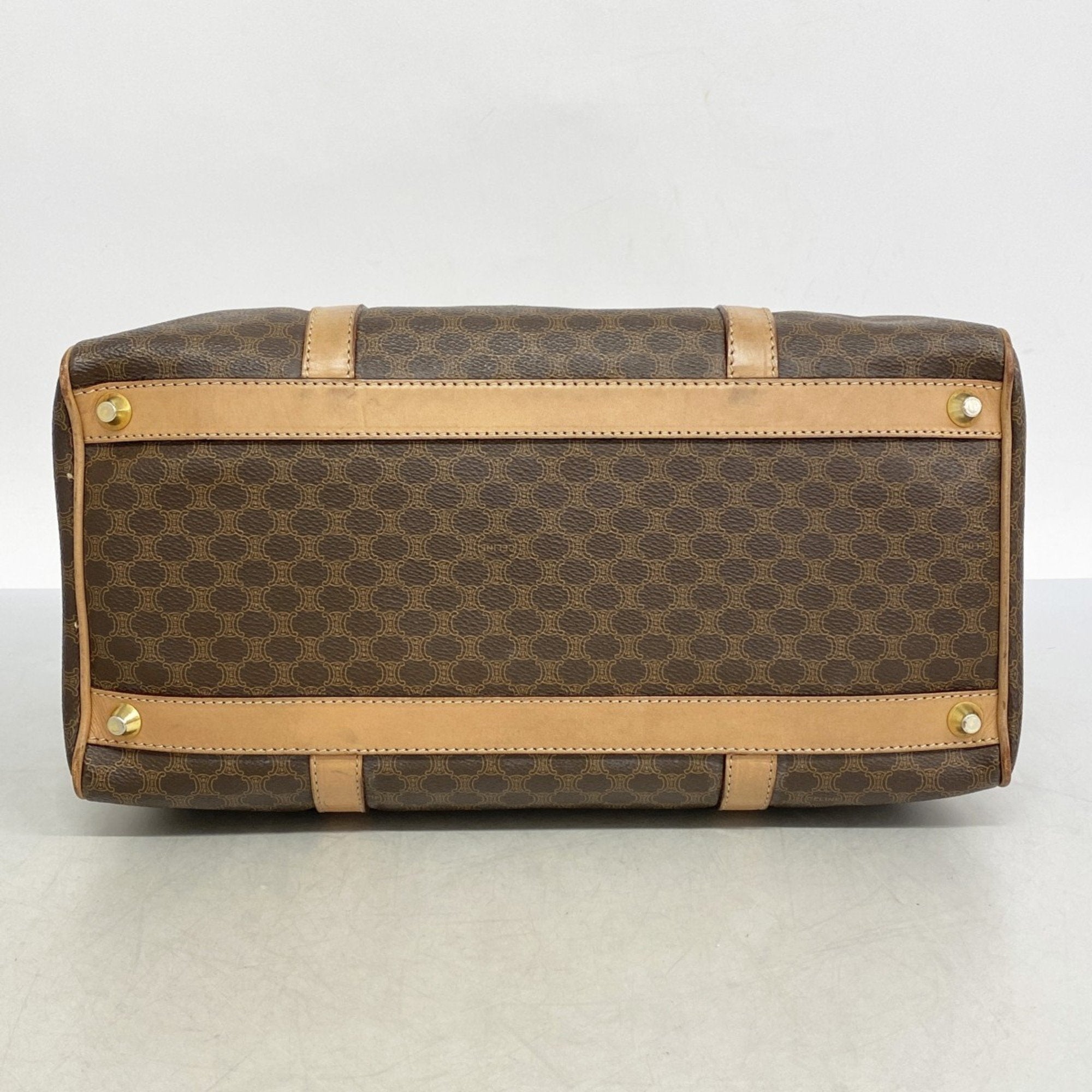 Vintage Duffle Bag Macadam Coated Canvas Medium