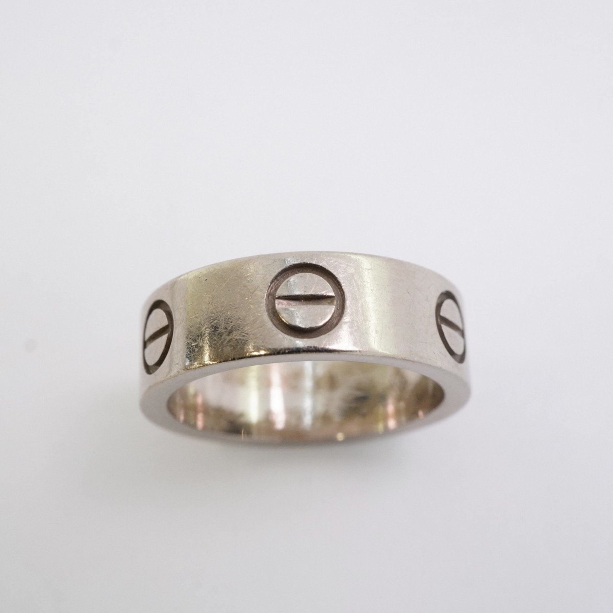 Love Ring 18K White Gold