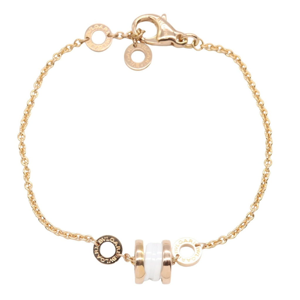 B.Zero1 Bracelet Ceramic and 18K Rose Gold