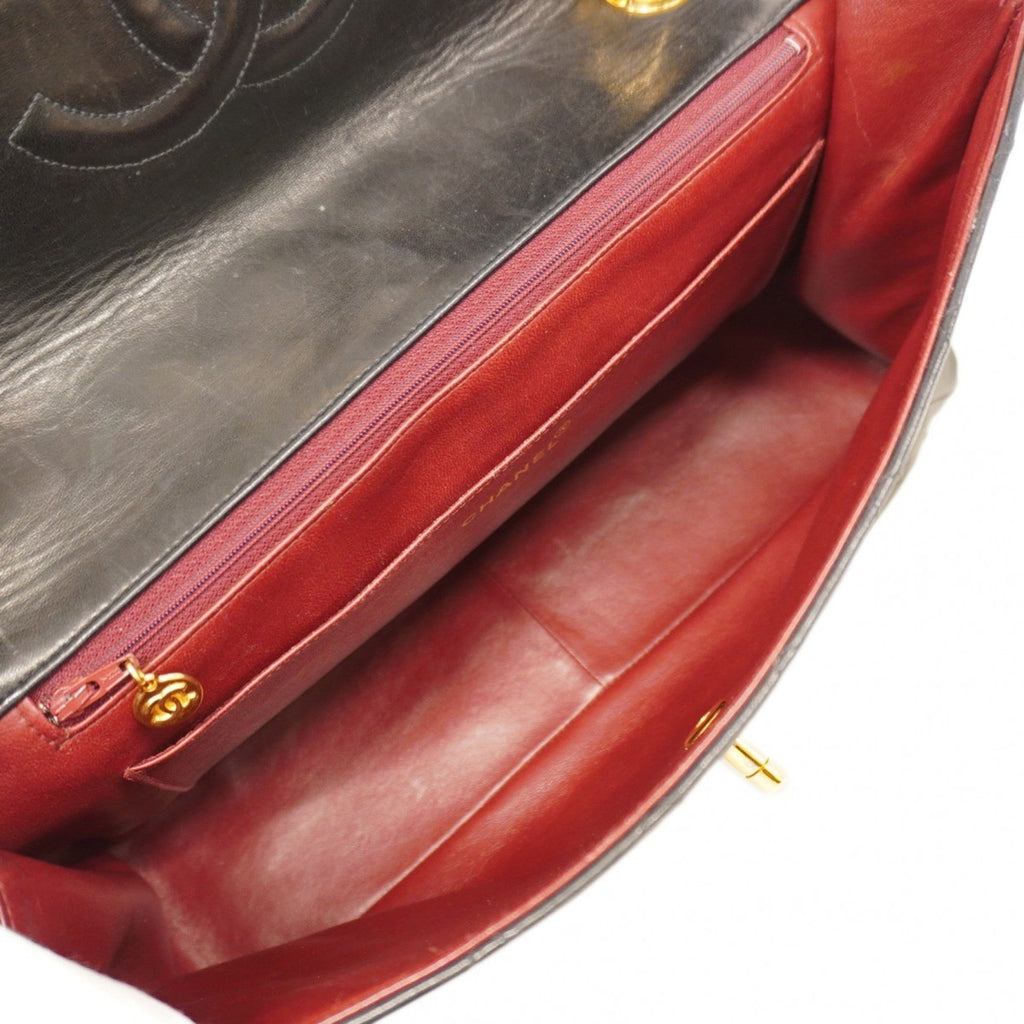 Vintage Classic Single Flap Bag Quilted Lambskin Maxi