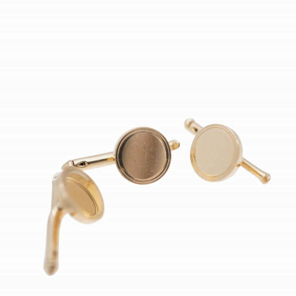 Cufflinks 14K Yellow Gold Bracelet