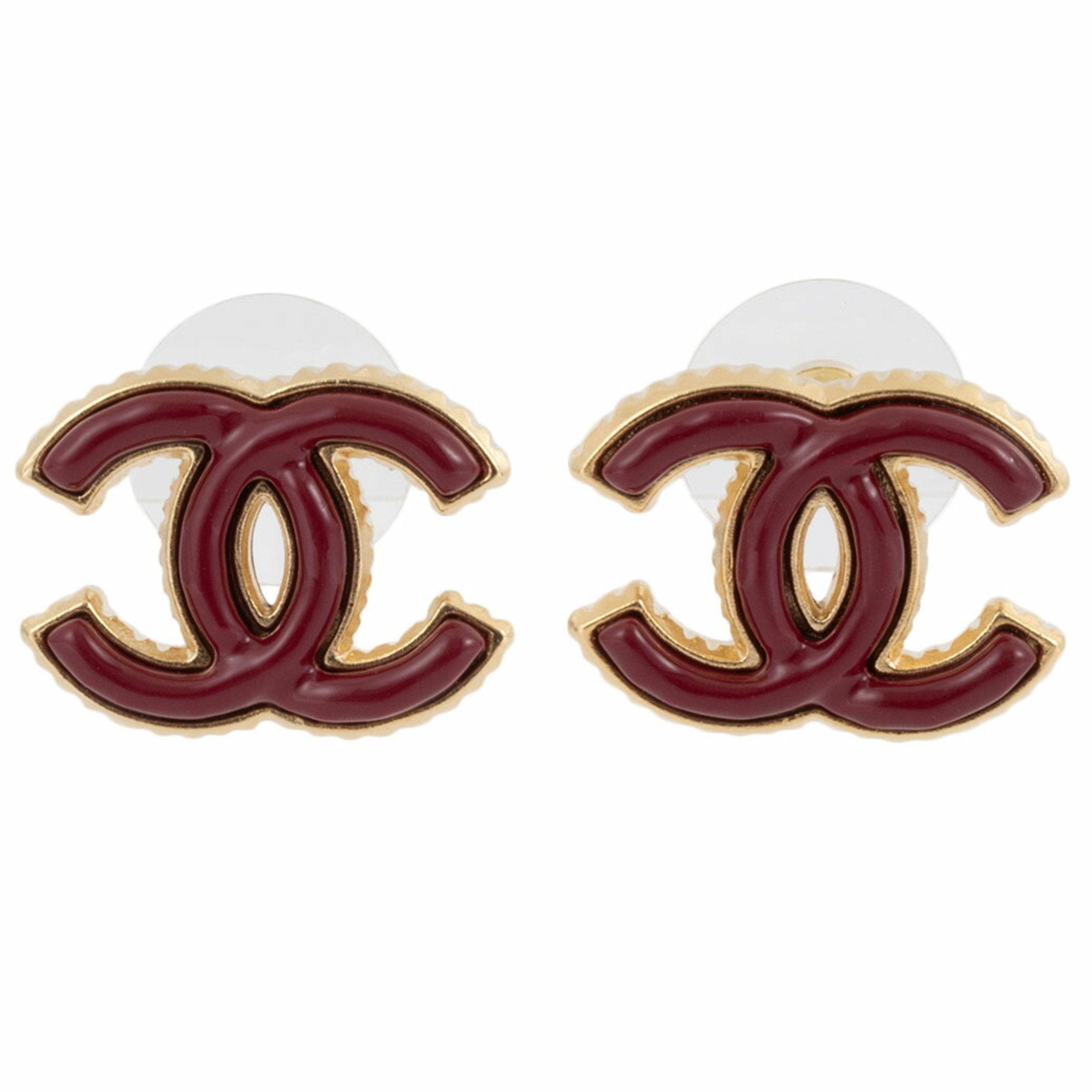 Earrings Gold-Tone Metal