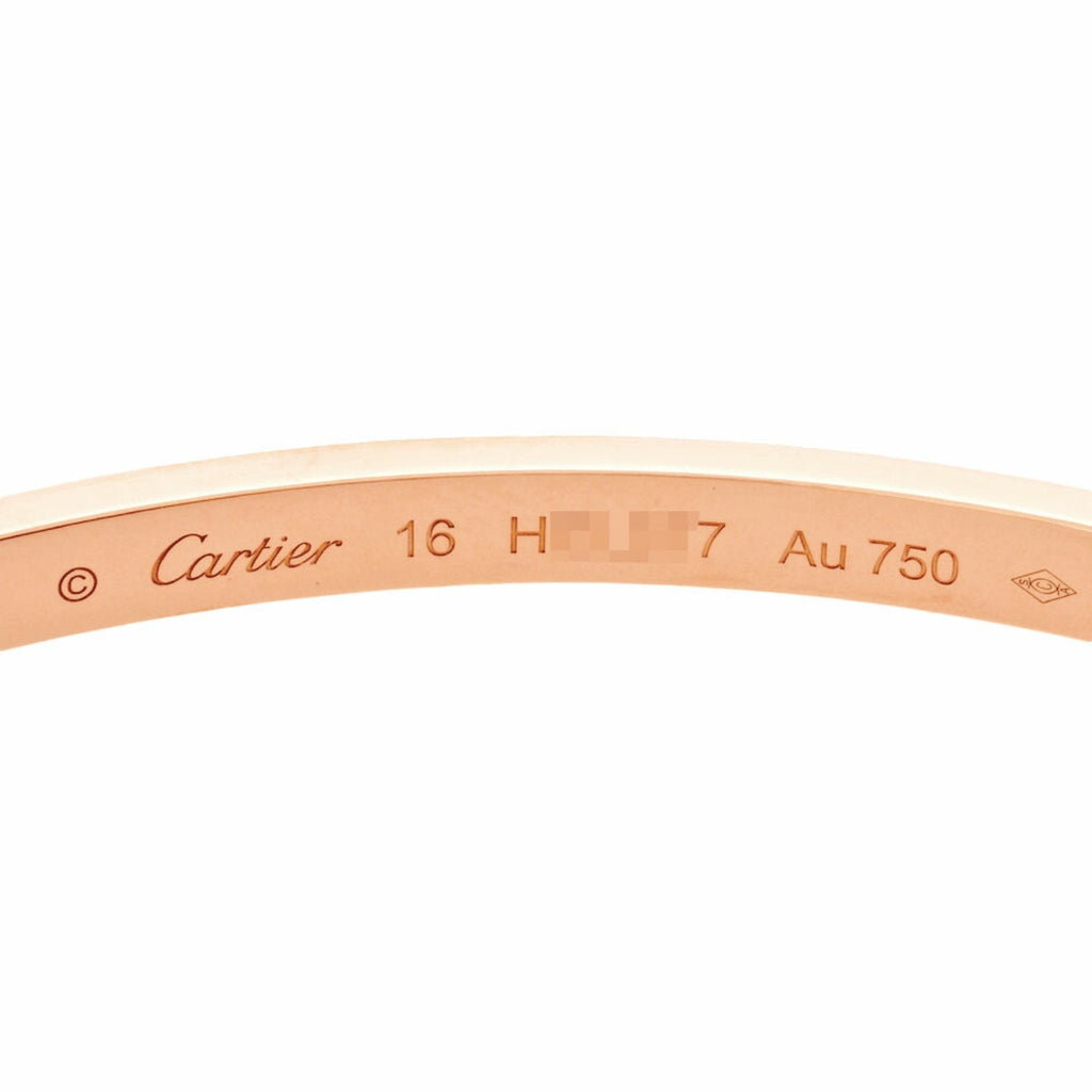Love Bracelet 18K Rose Gold with Diamond