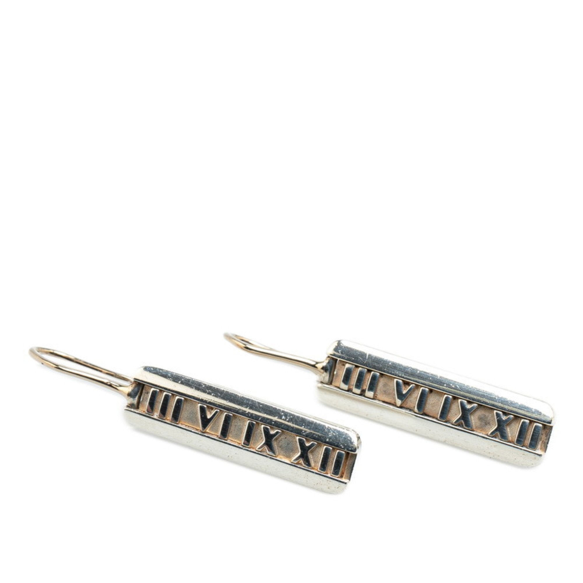 Atlas Earrings Sterling Silver Sterling Silver