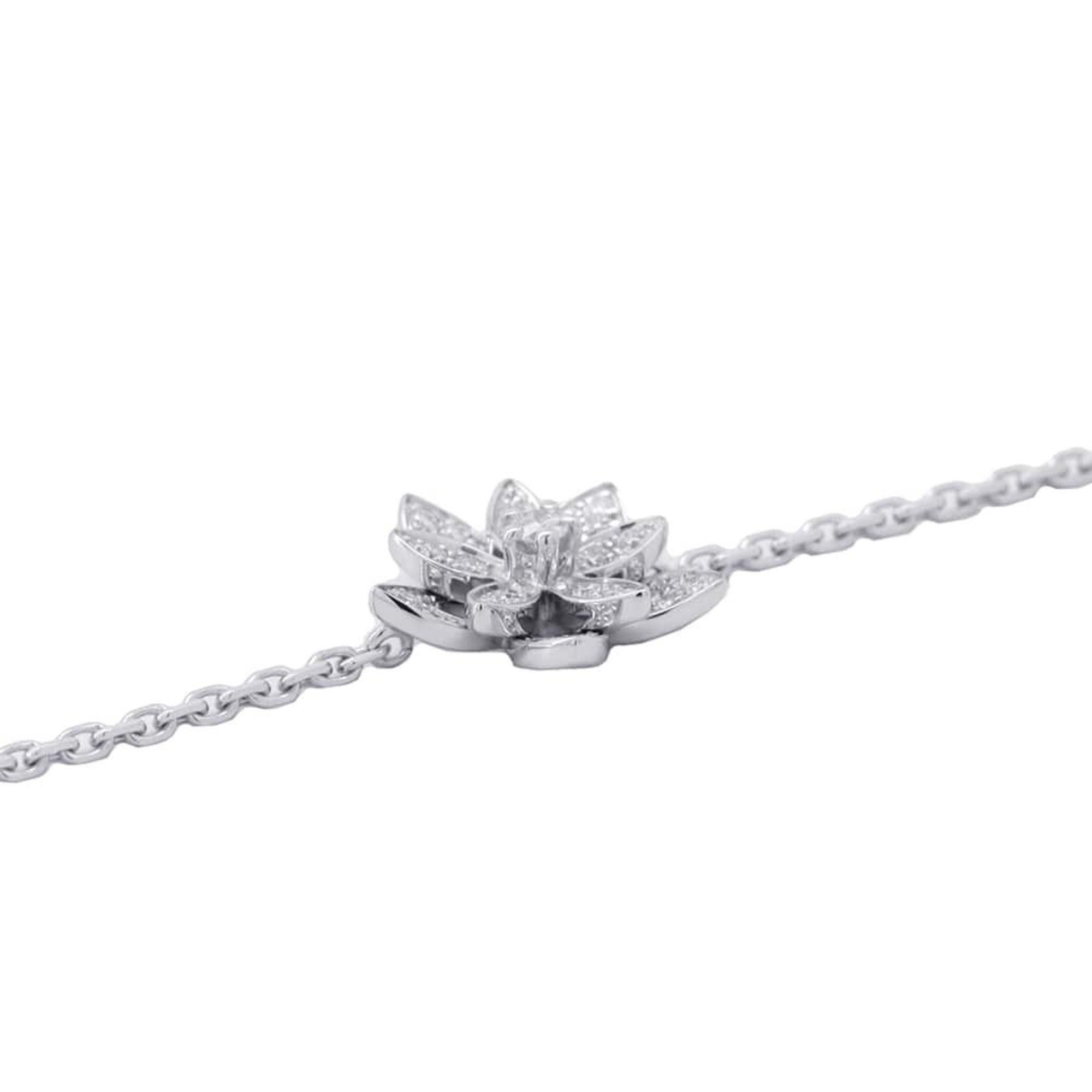 Bracelet 18K White Gold Mini with Diamond