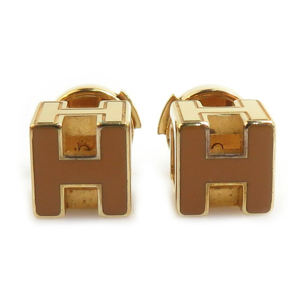 Earrings Enamel and Metal