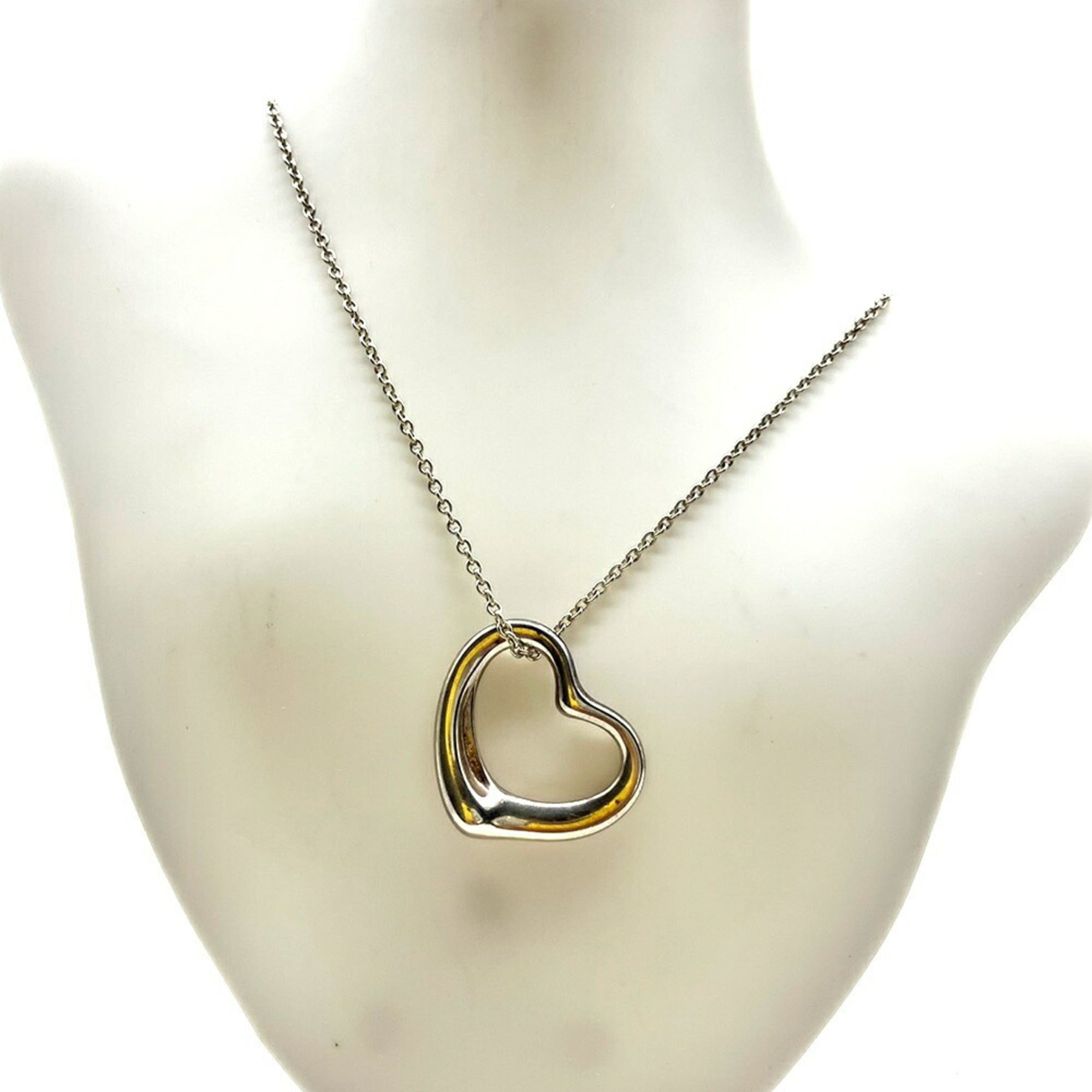 Elsa Peretti Pendant Necklace Sterling Silver 22mm