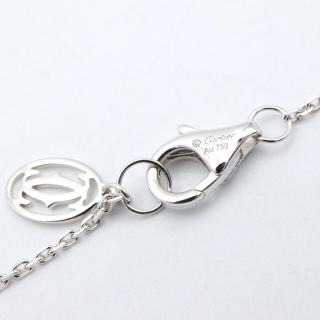 Amour Pendant Necklace 18K White Gold with Diamonds