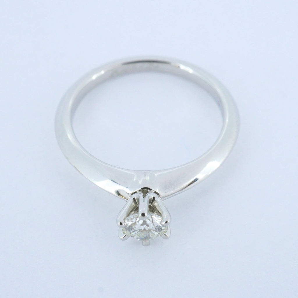 Solitaire Ring Platinum with Diamond