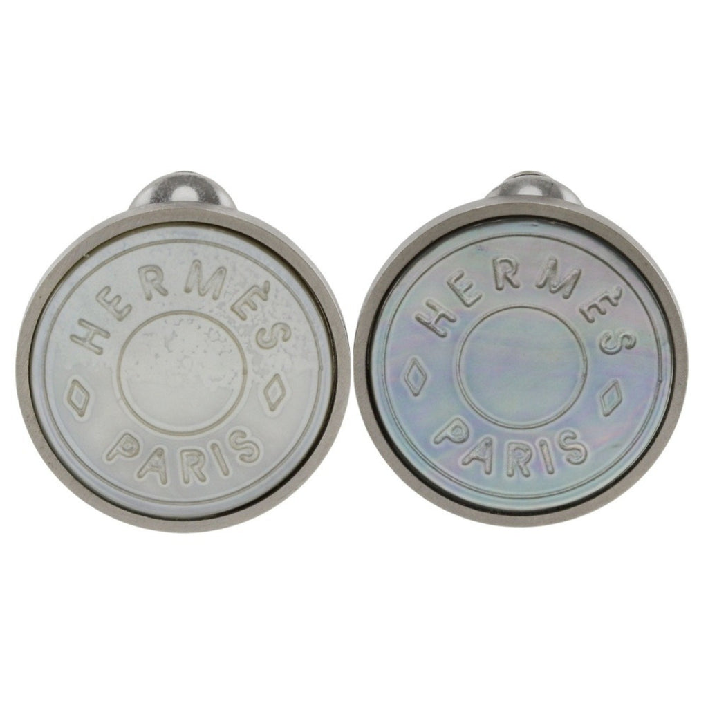 Clip-On Earrings Mother of Pearl