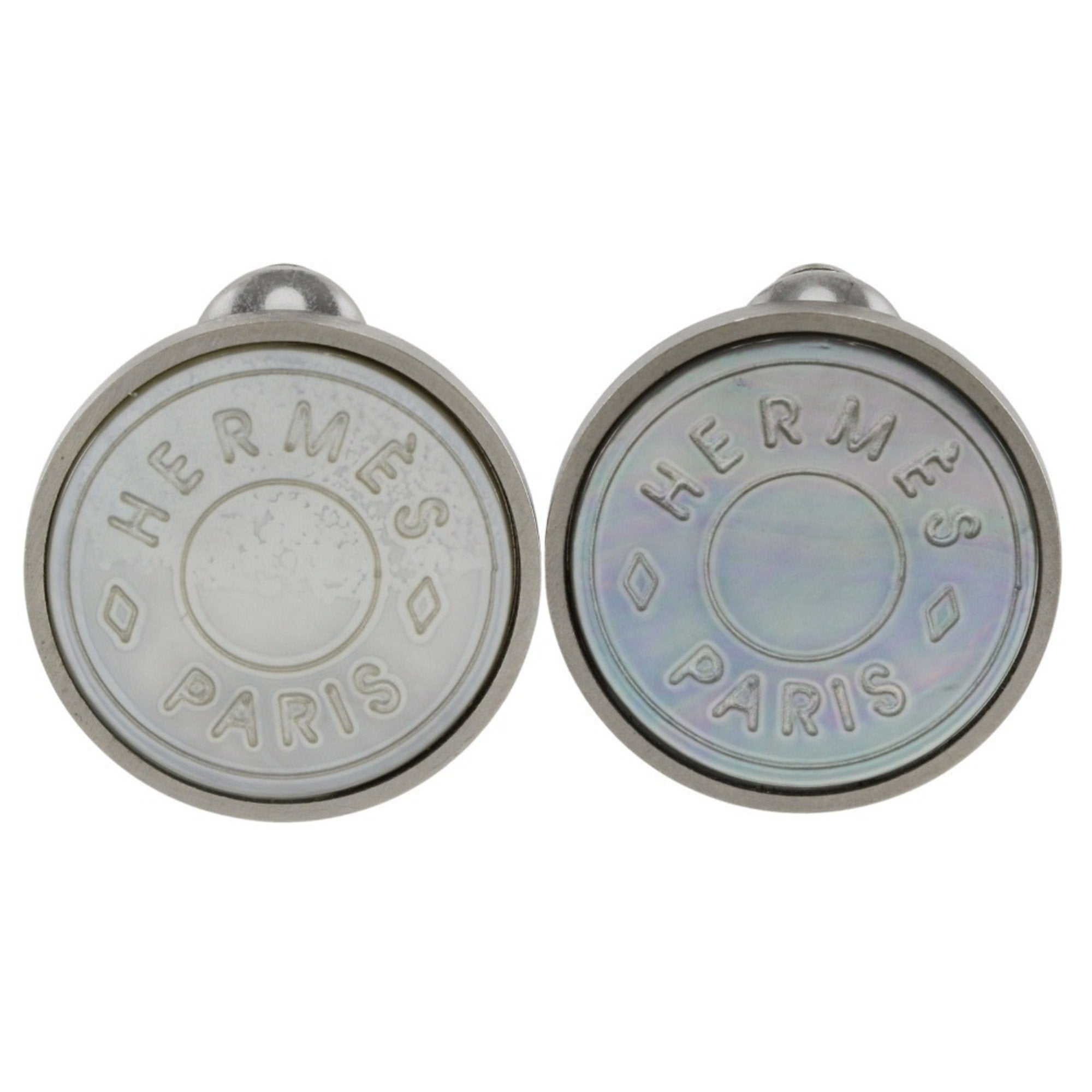Clip-On Earrings Mother of Pearl