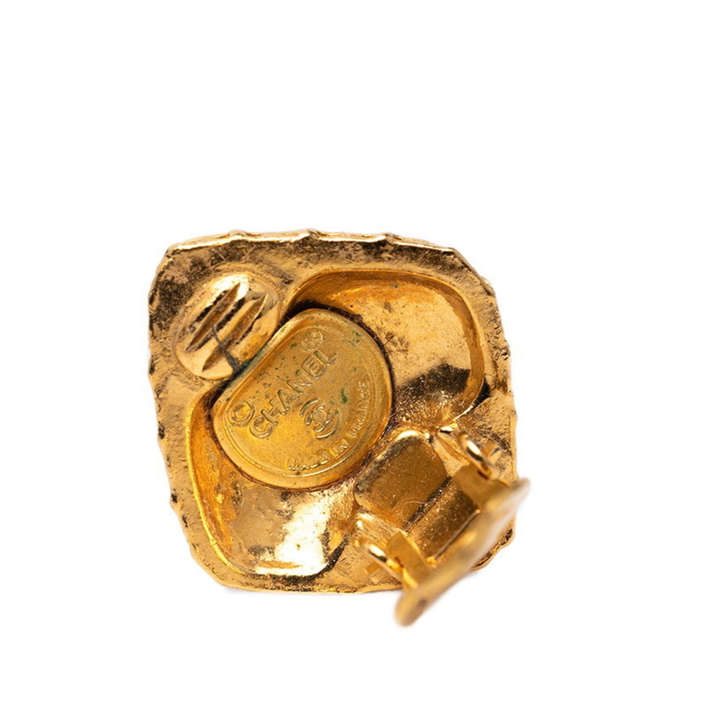 Earrings Gold-Tone Metal