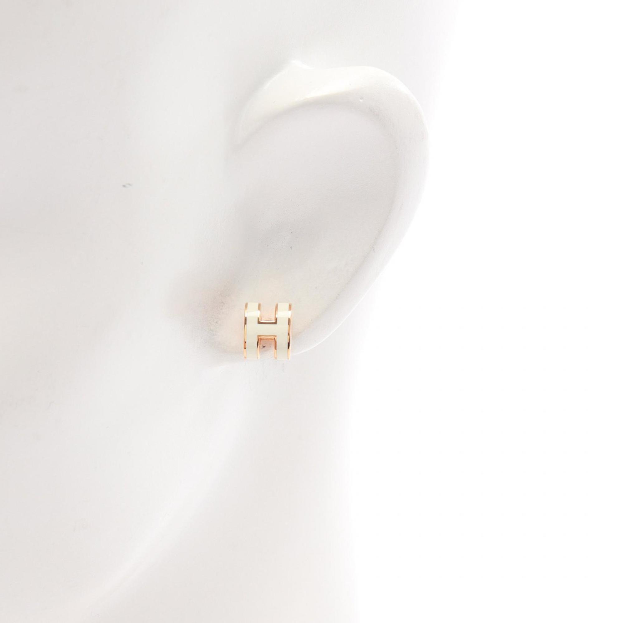 Pop H Earrings Gold-Tone Metal Gold-Tone Metal