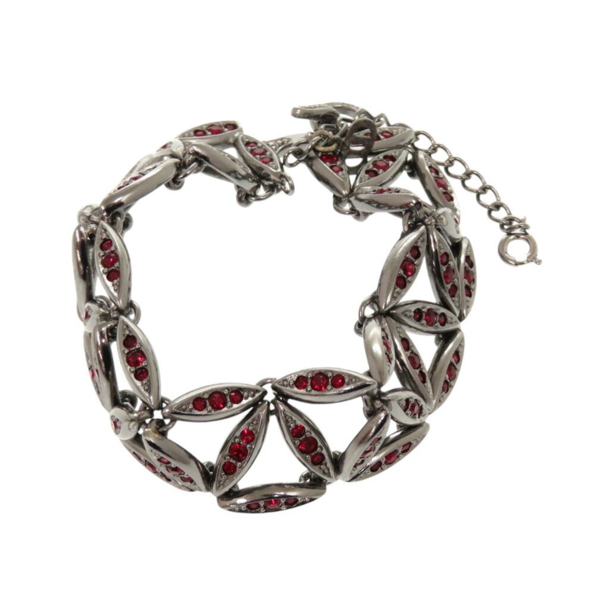 Charm Bracelet Metal Red
