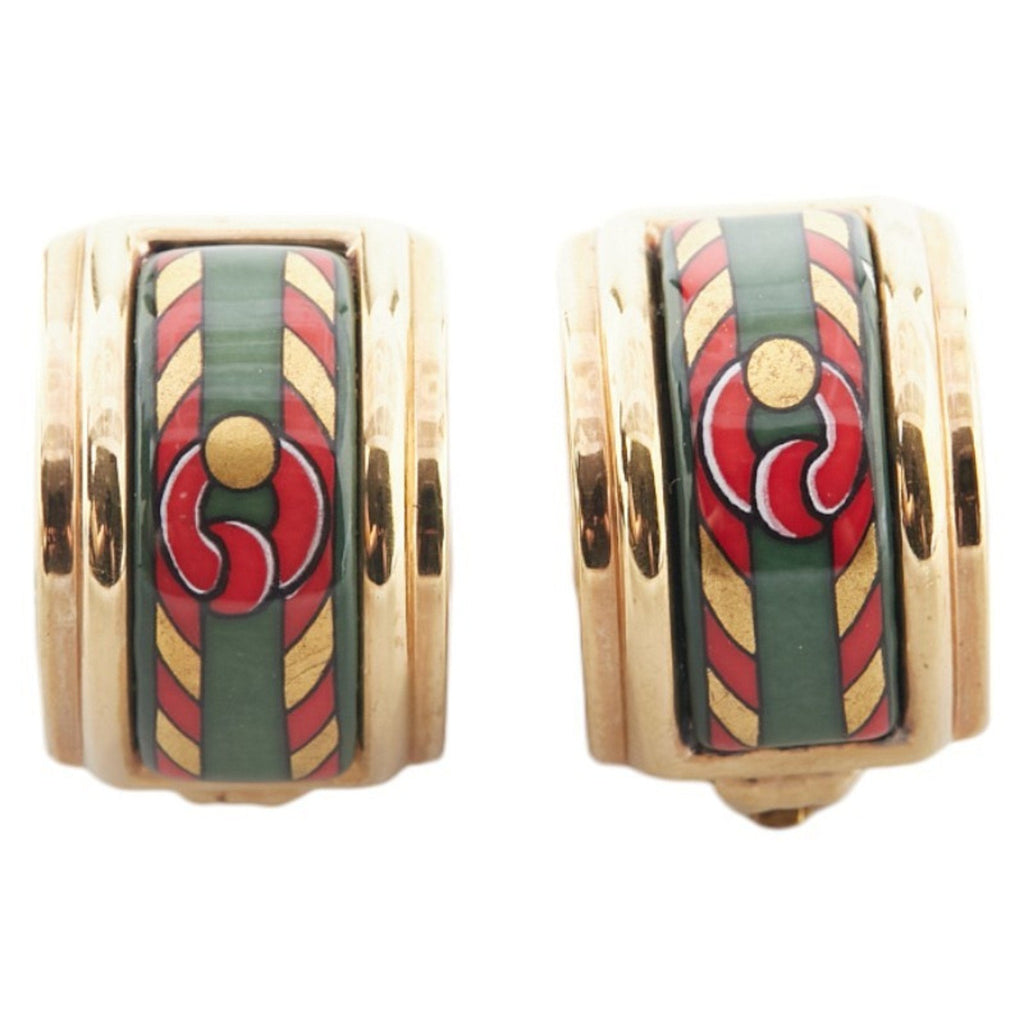 Earrings Gold-Tone Metal