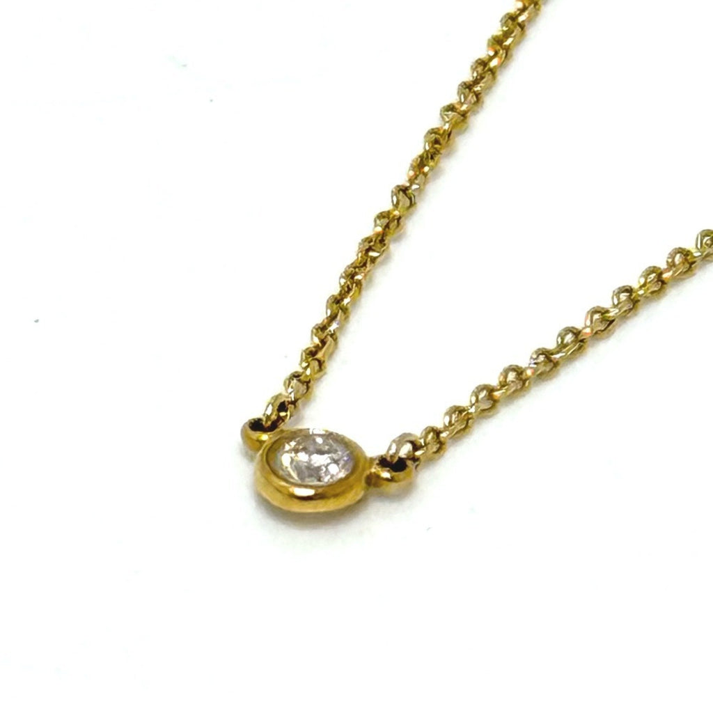 Elsa Peretti Pendant Necklace 18K Yellow Gold