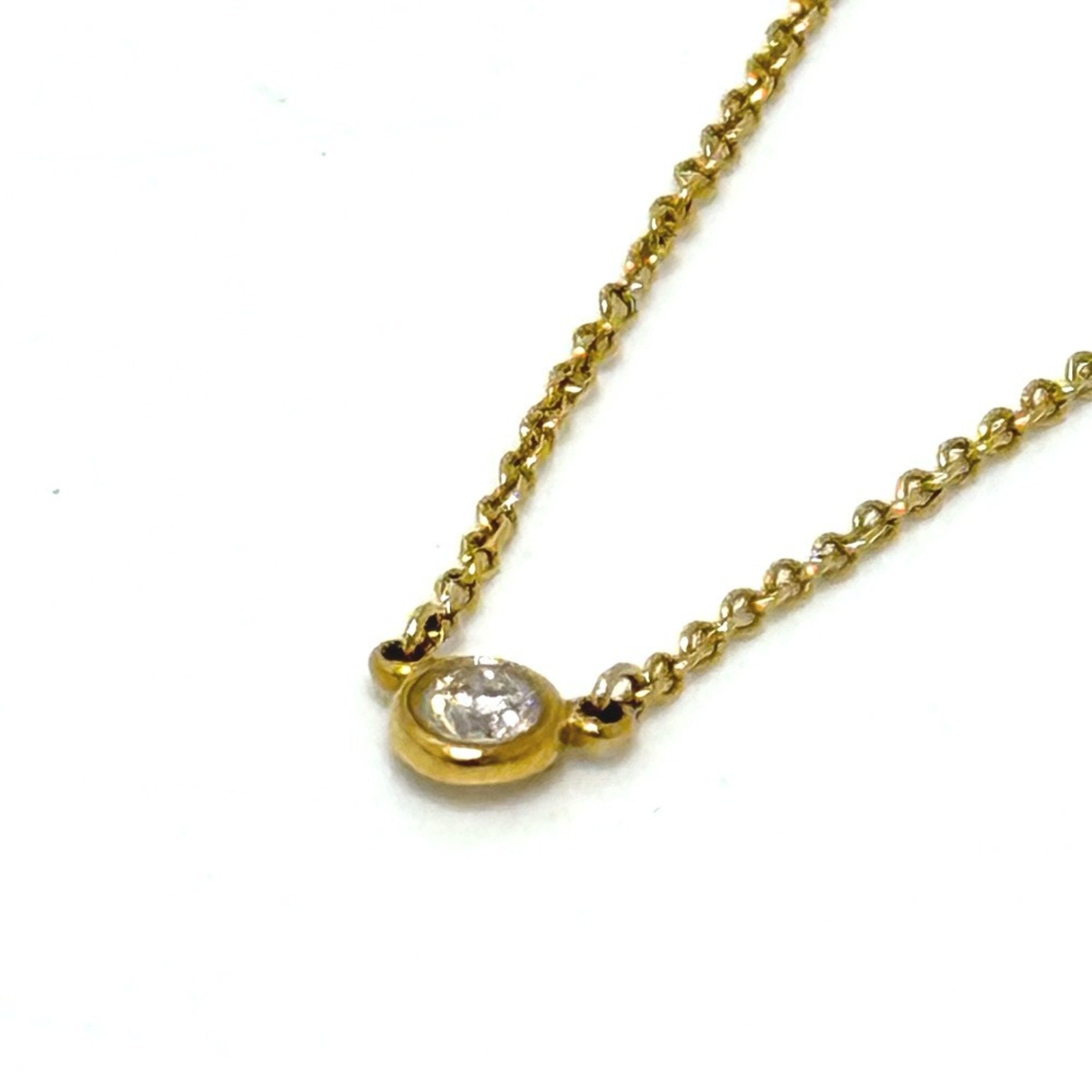 Elsa Peretti Pendant Necklace 18K Yellow Gold