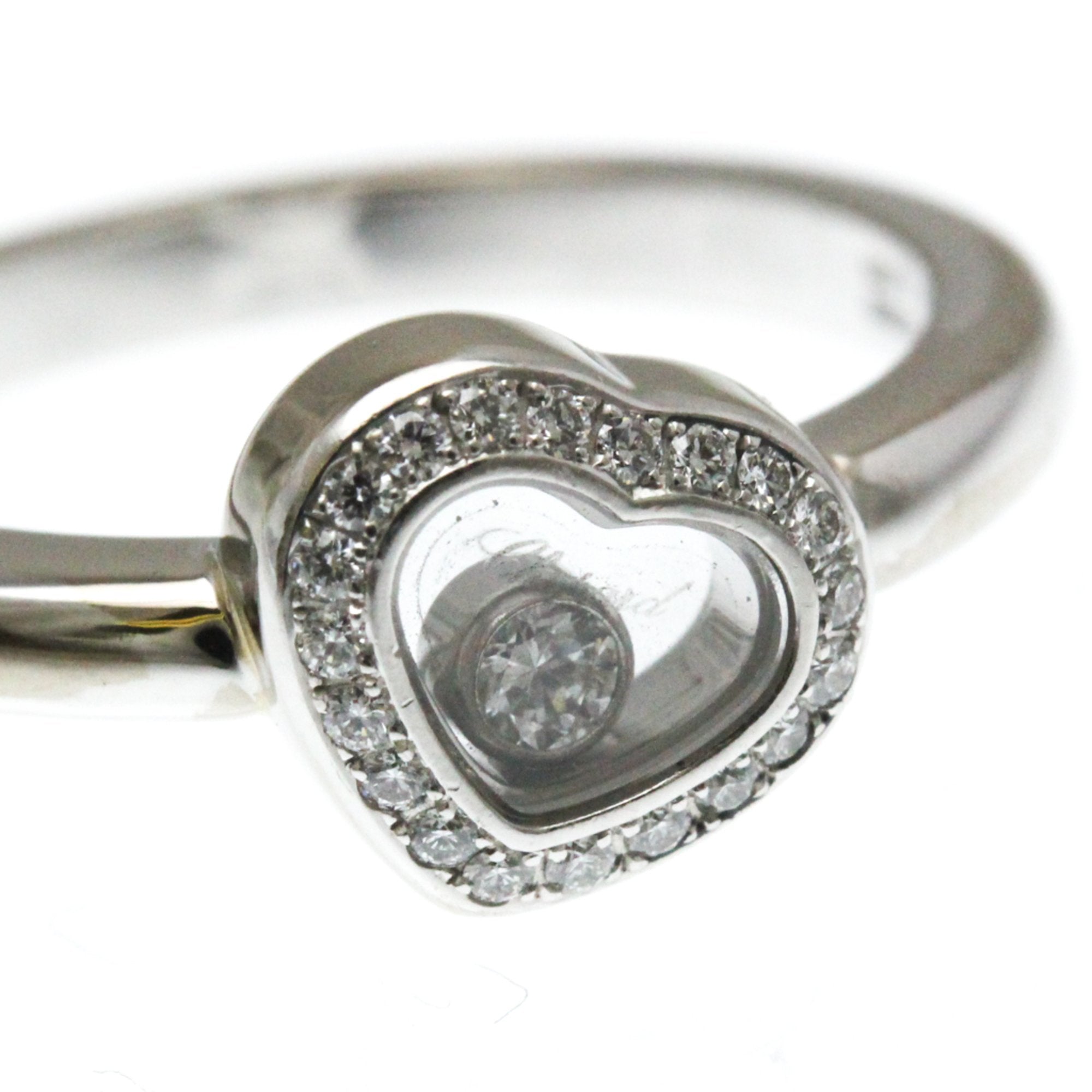 Band Ring 18K White Gold With Diamond