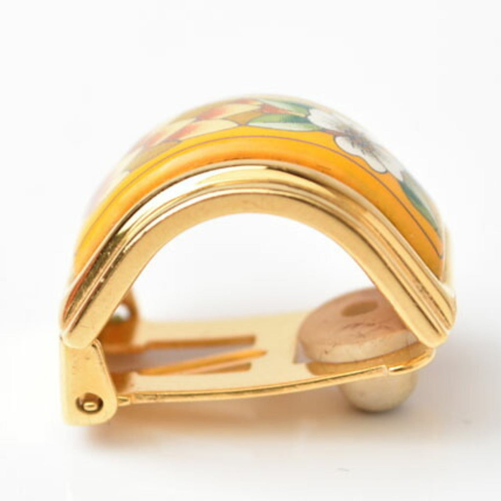 Earrings Gold-Tone Metal