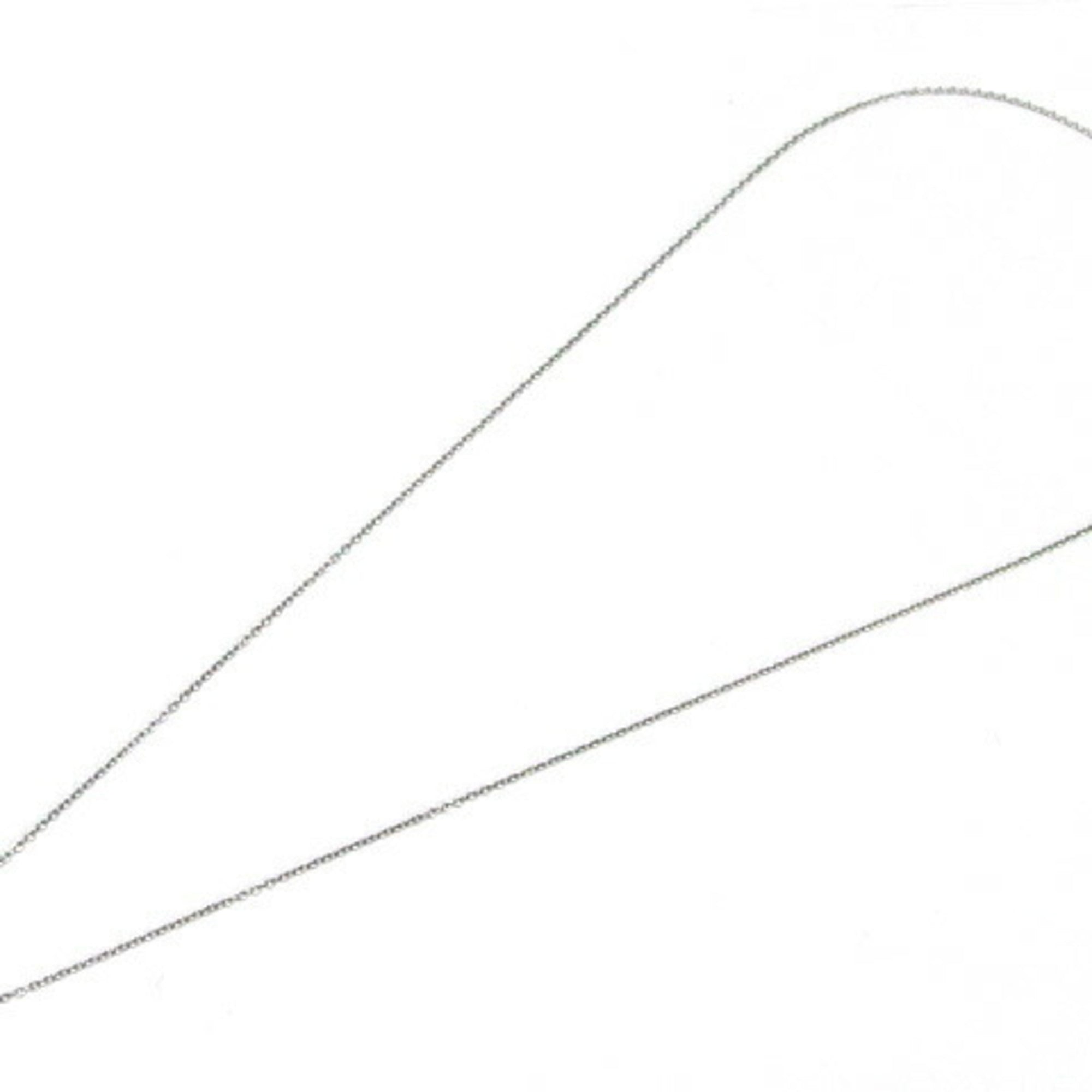 Pendant Necklace 18K White Gold with Diamond