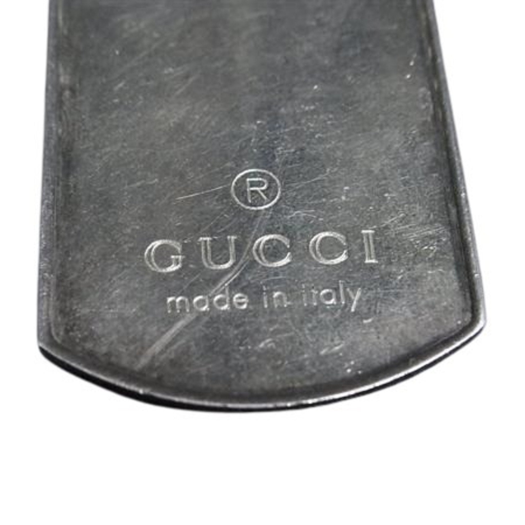 Dog Tag Pendant Necklace Sterling Silver