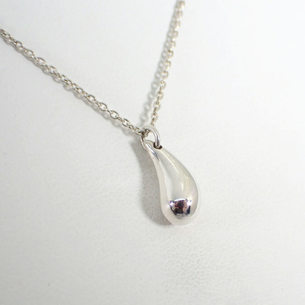 Pendant Necklace Sterling Silver Teardrop