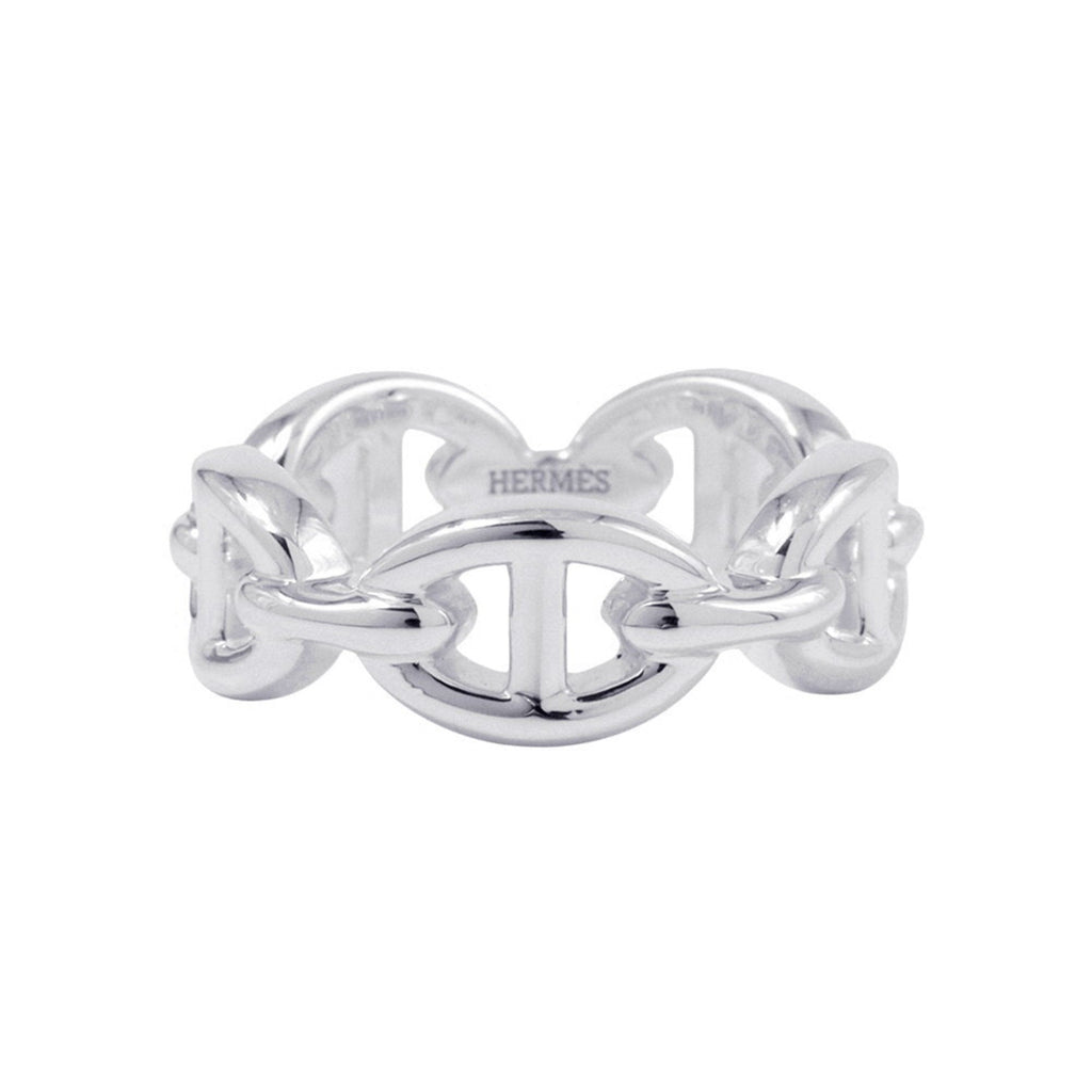 Chaine d'Ancre Enchainee Ring Sterling Silver Mini