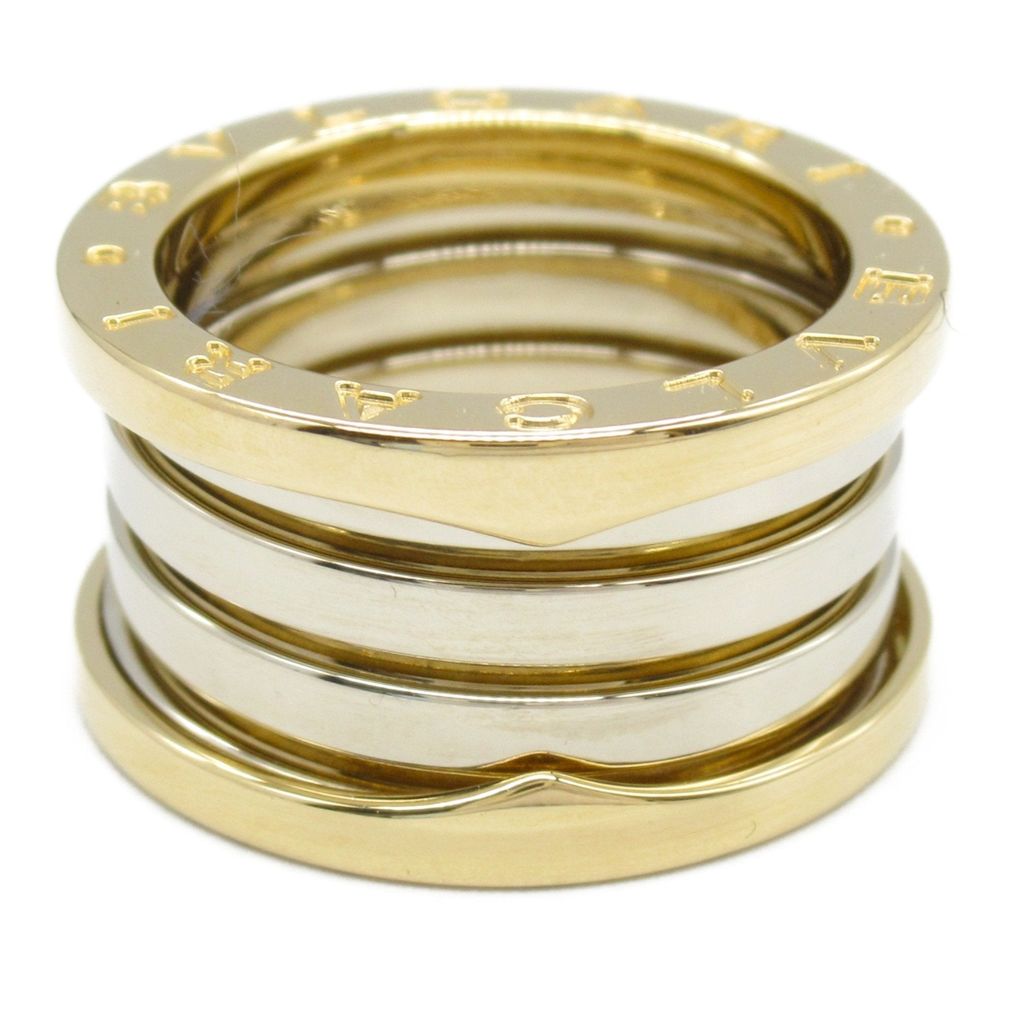 B.Zero1 Ring 18K Yellow Gold and 18K White Gold and Sterling Silver