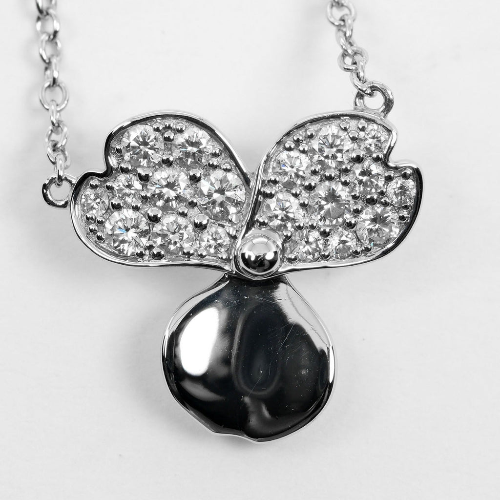 Pendant Necklace Platinum with Diamond