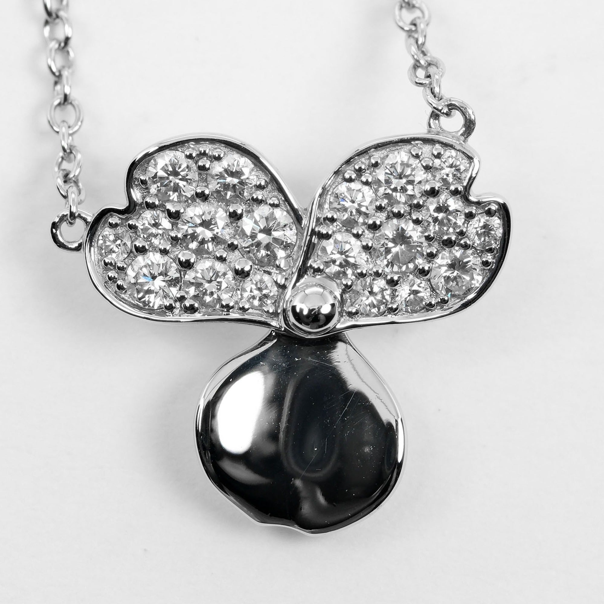 Pendant Necklace Platinum with Diamond