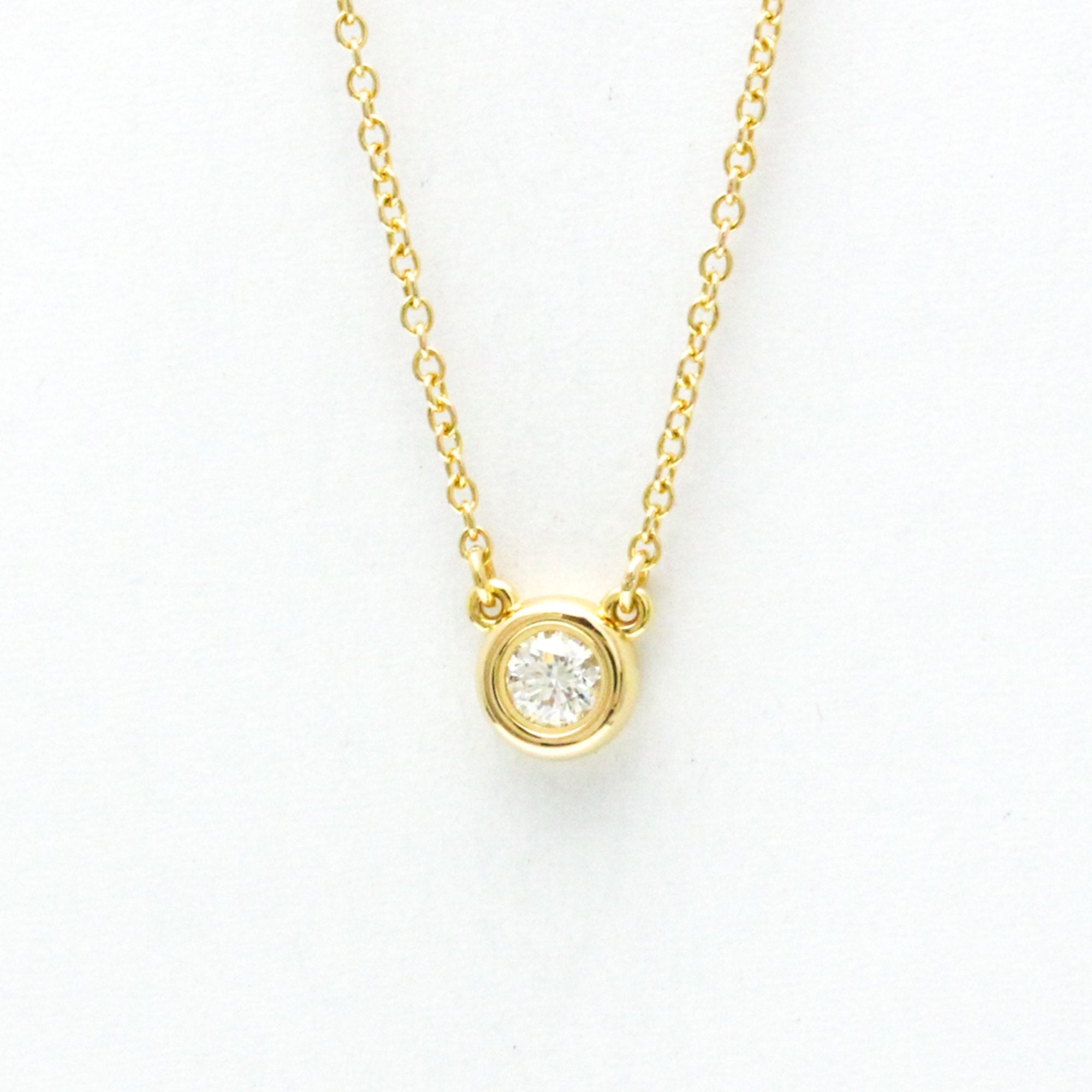 Pendant Necklace 18K Yellow Gold with Diamond