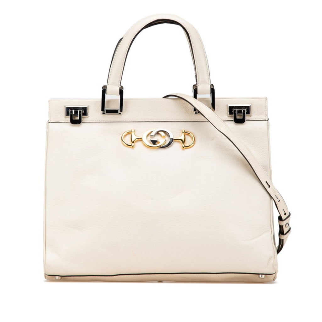 Zumi Top Handle Bag Leather Medium