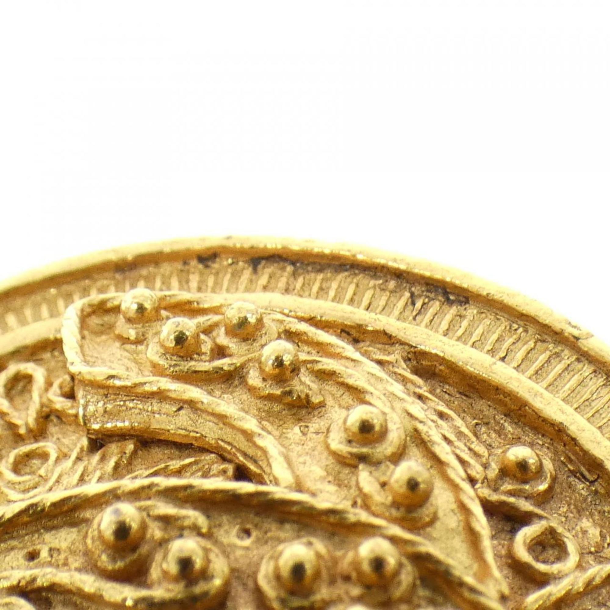 Brooch Gold-Tone Metal