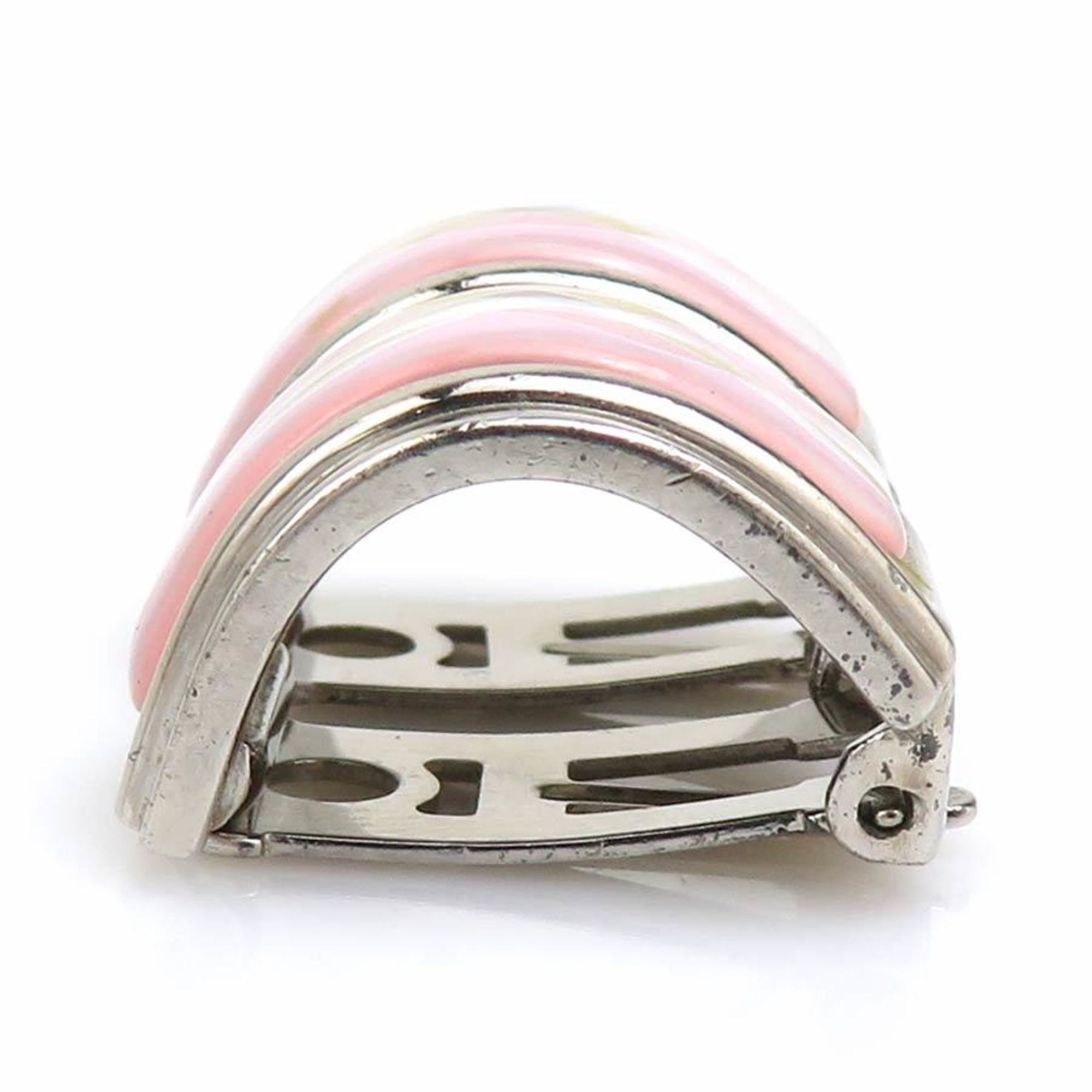 Clip-On Earrings Enamel and Metal