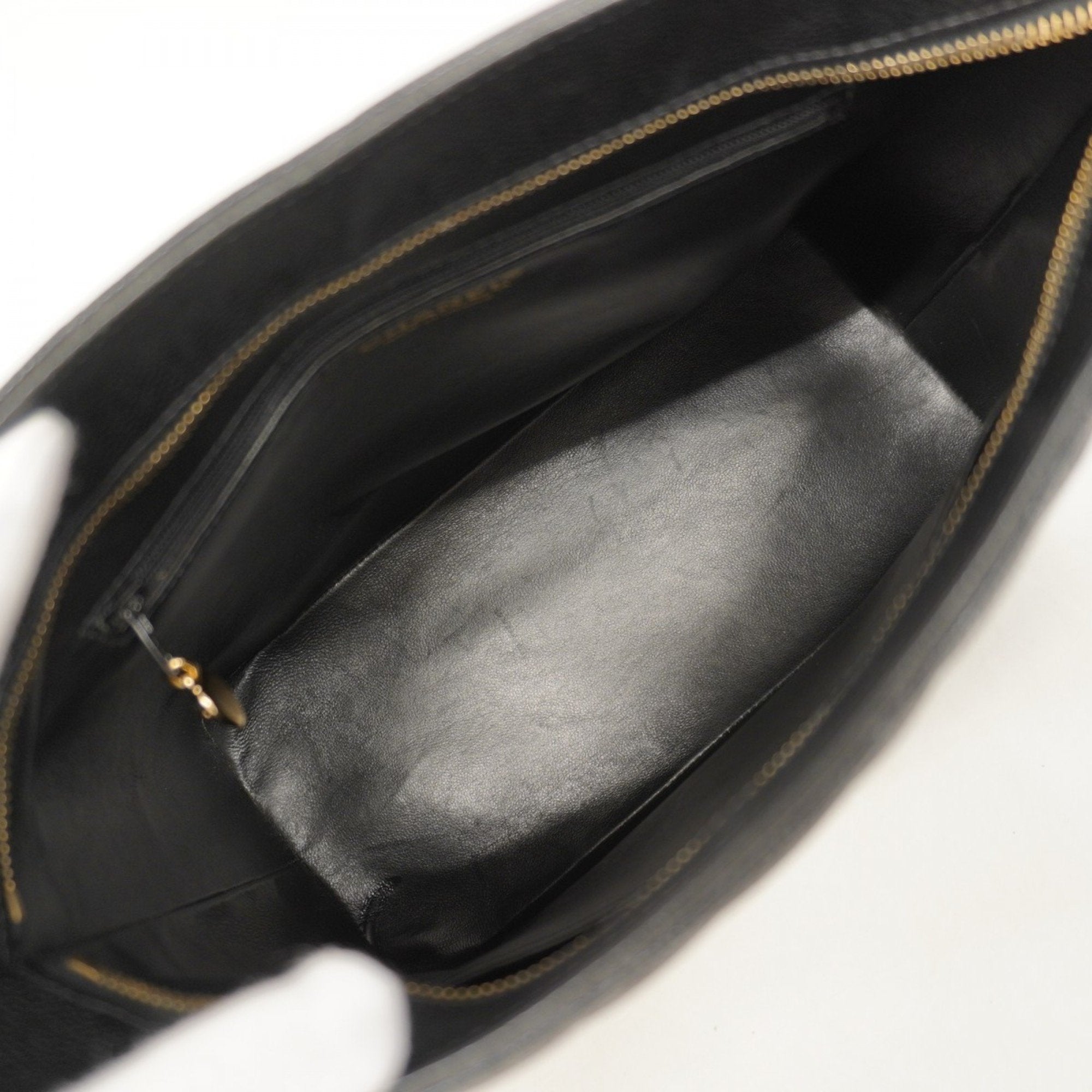 Medallion Tote Quilted Caviar