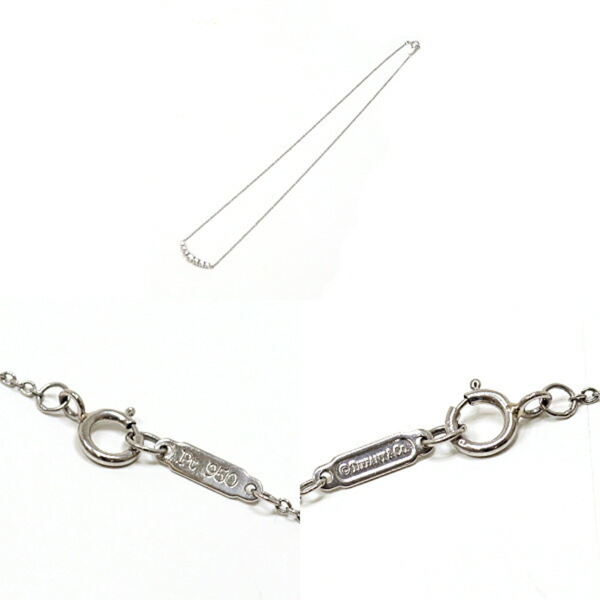Pendant Necklace Platinum with Diamond